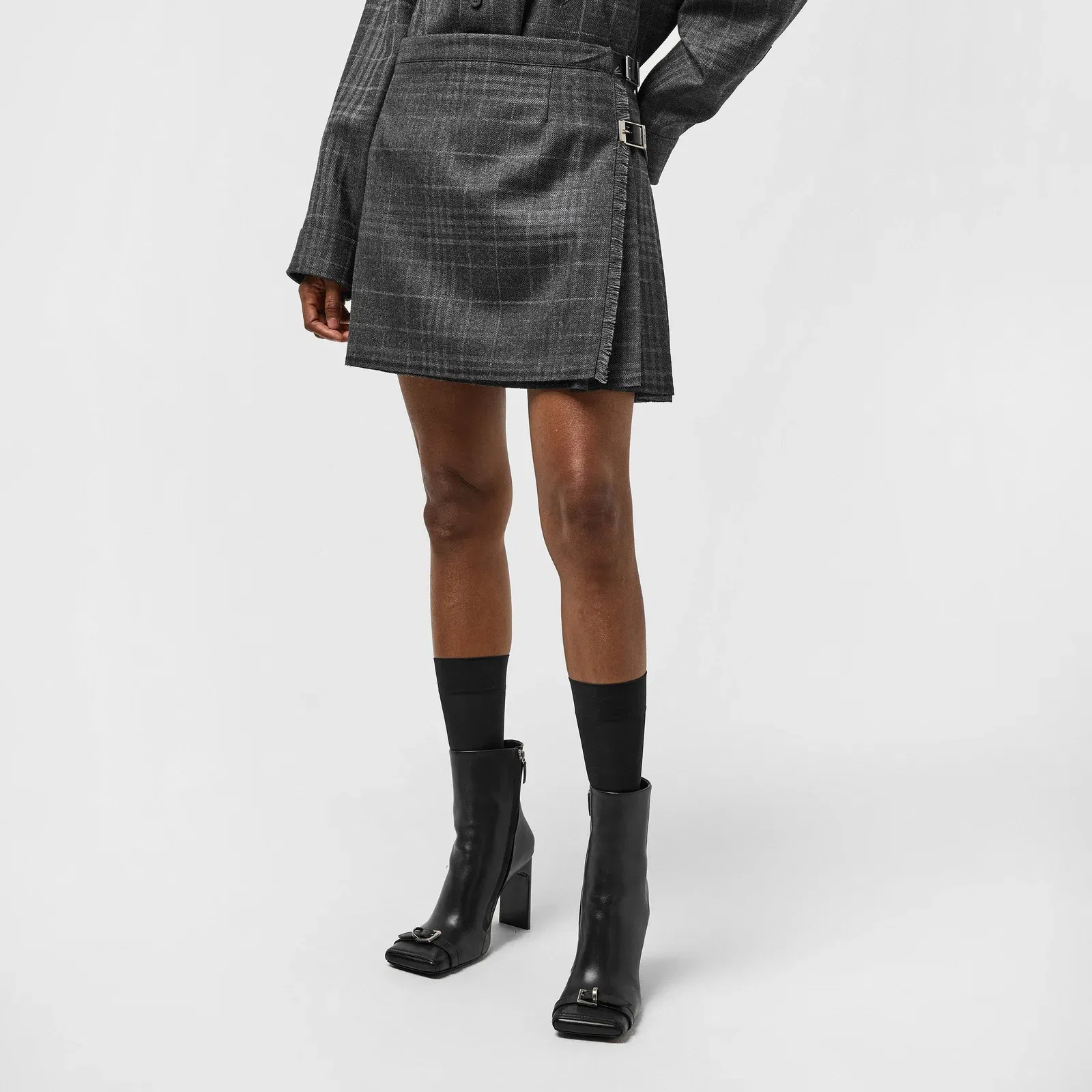 Bal Pleat Mini Pleated Skirt