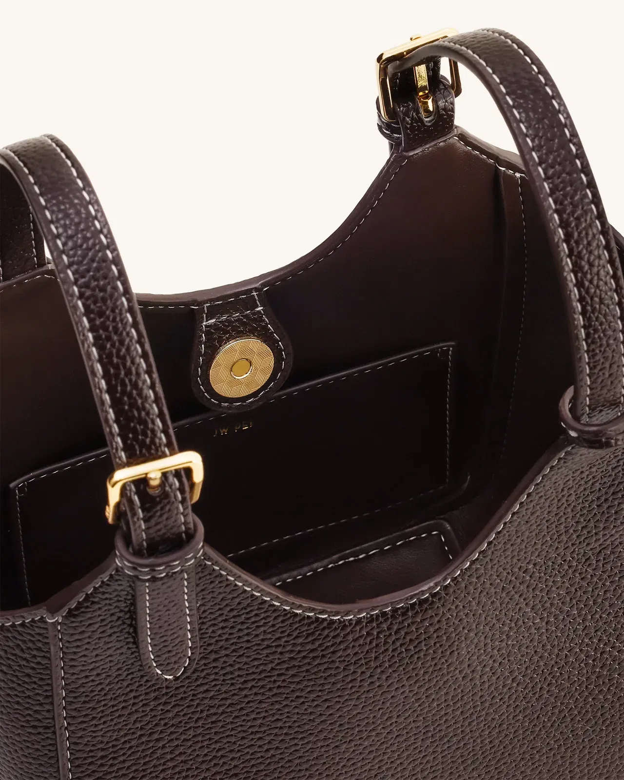 Ines Padlock Tote Bag - Navy