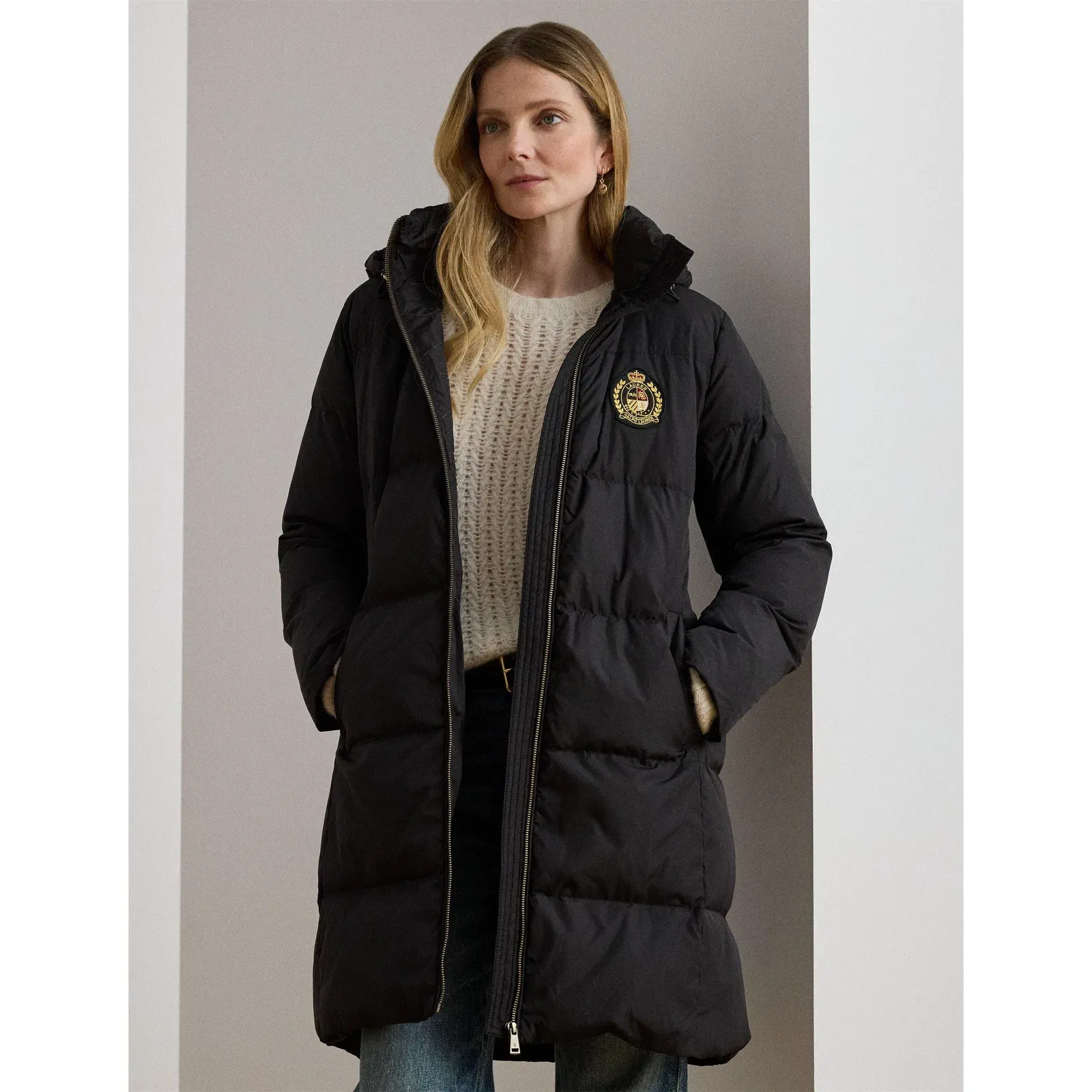 Real Quilted Medium Puffer Jacket