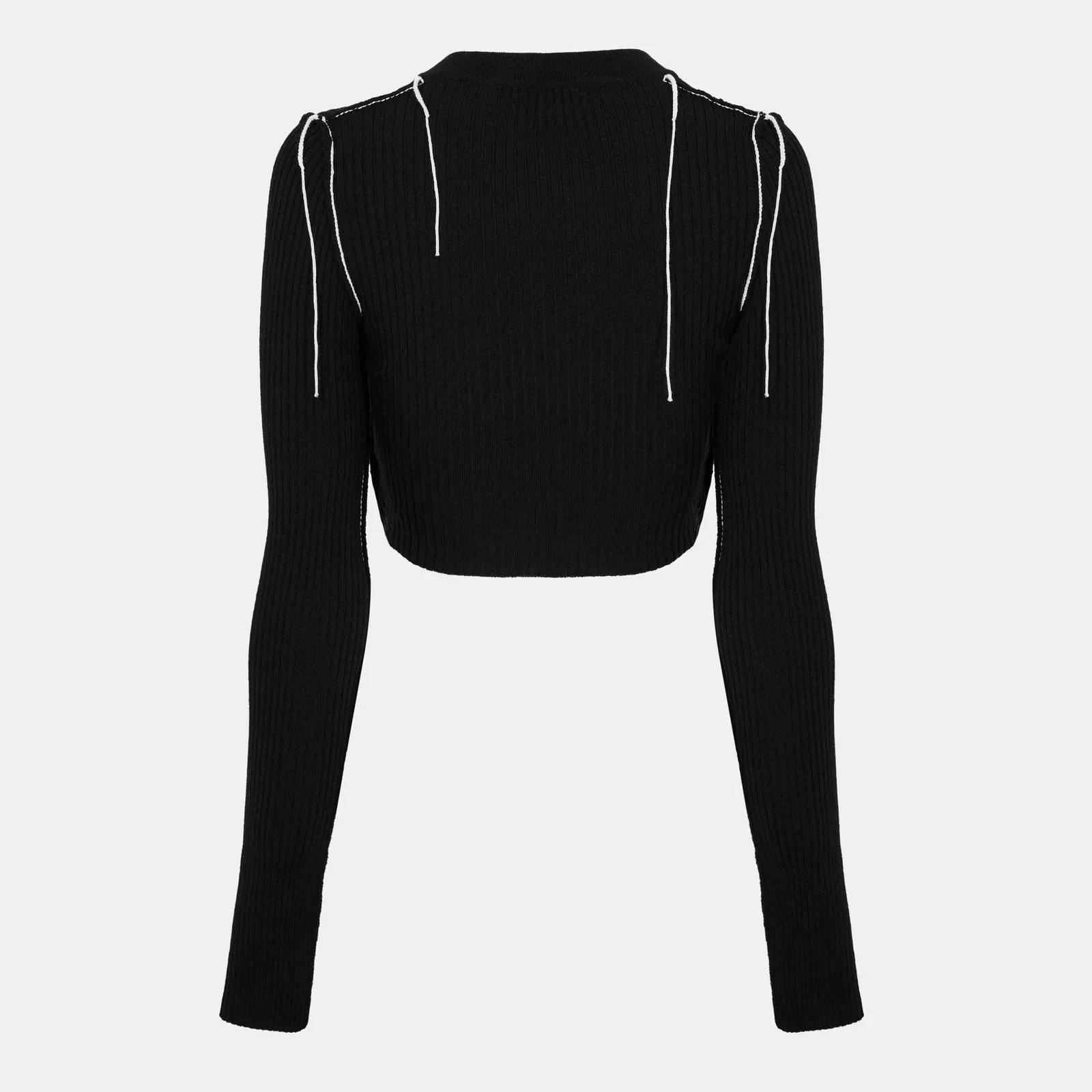 Diagonal Stripe Knitted Top