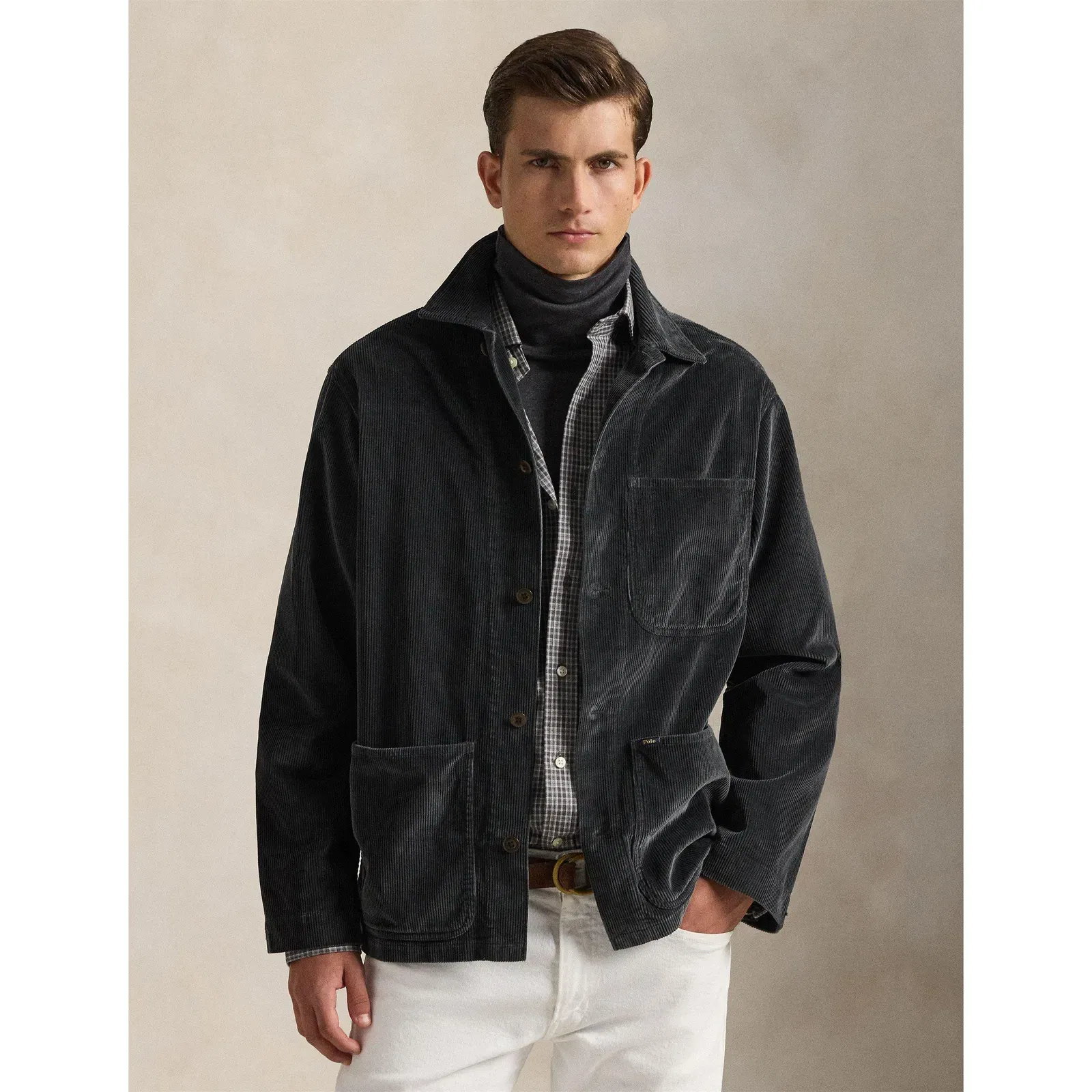 Cord Pocket Overshirt