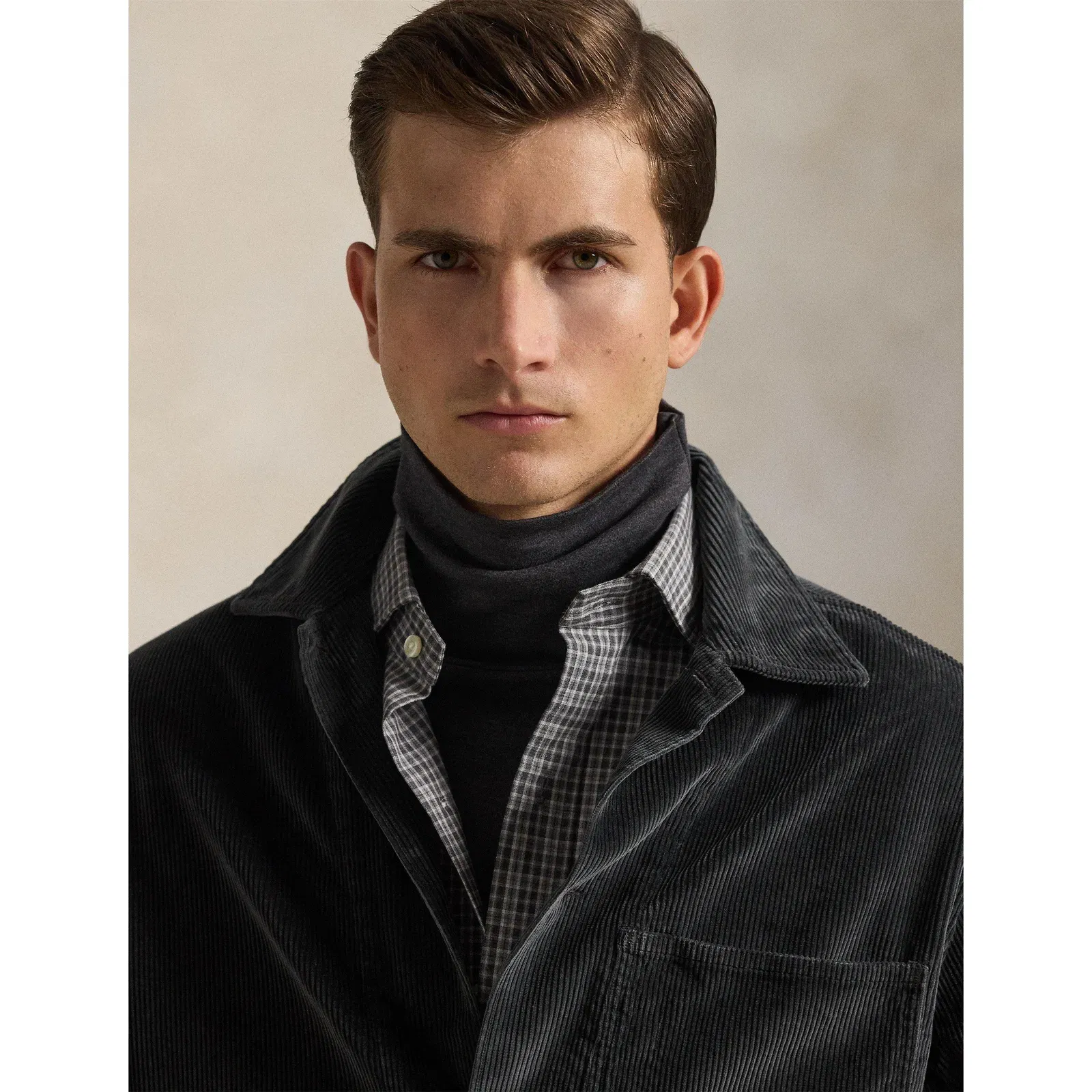 Cord Pocket Overshirt