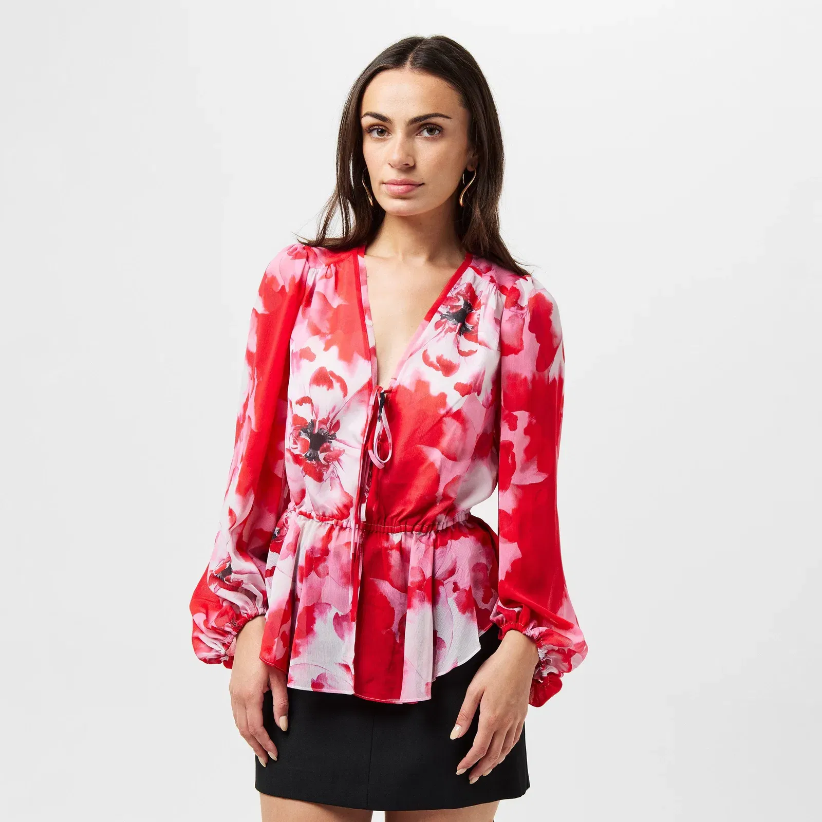 Aleria Floral Top