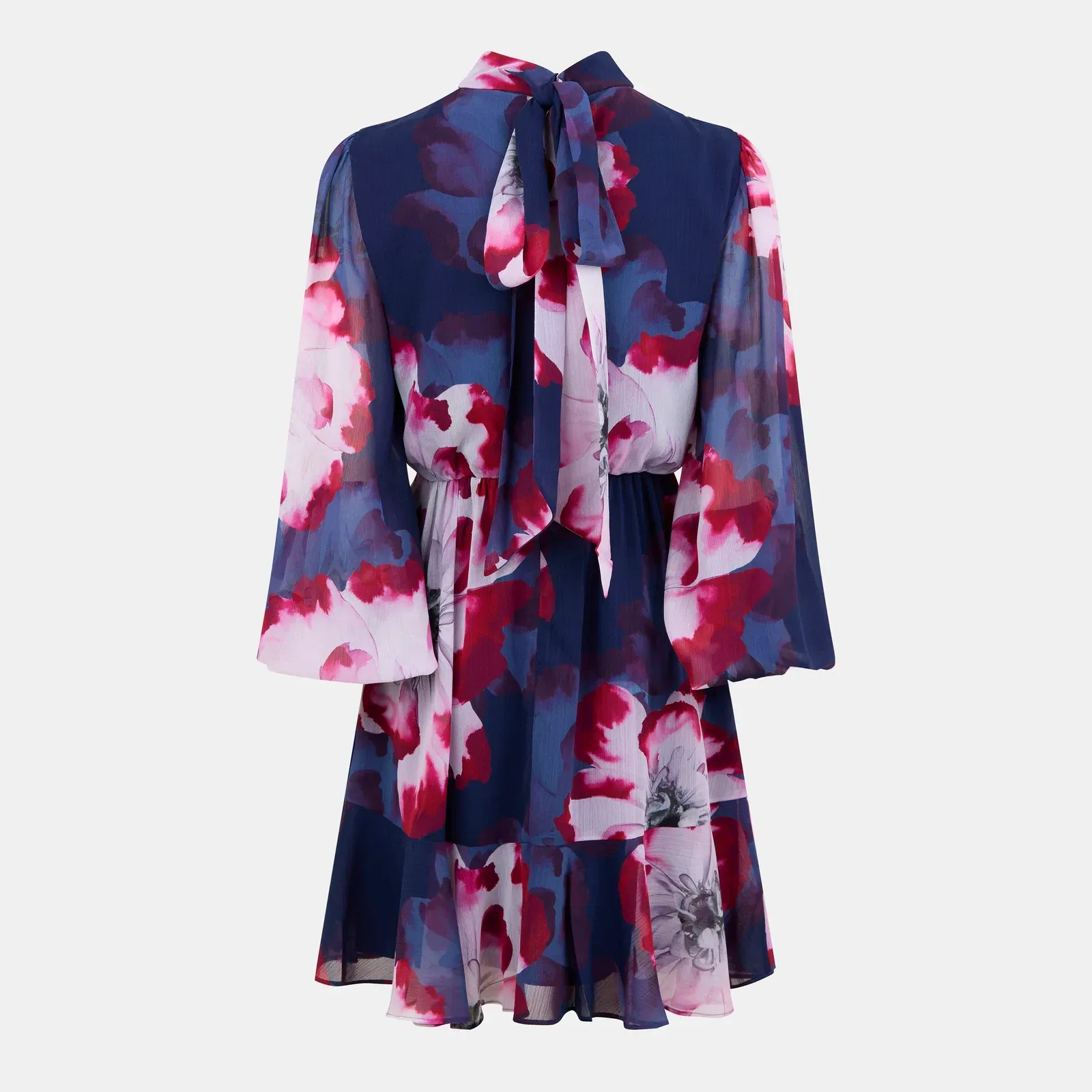 Floral Crew Mini Dress