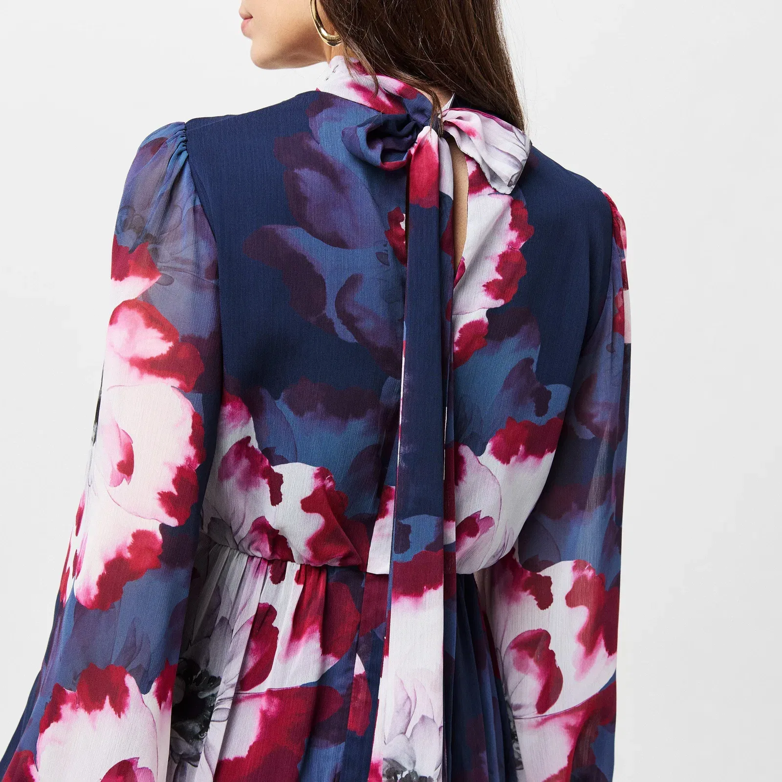 Floral Crew Mini Dress