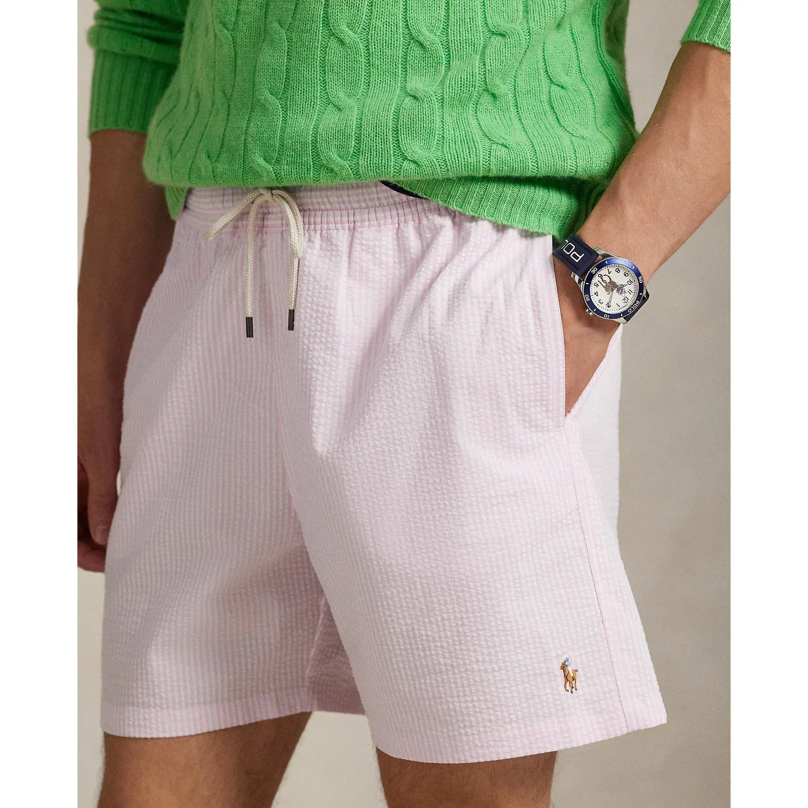 Seersucker Traveller Swim Shorts