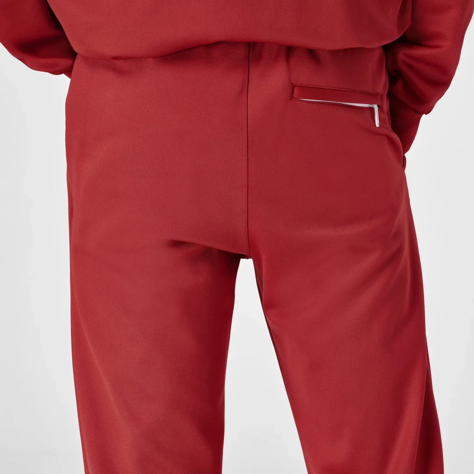 Arrow Mid Rise Full Length Open Hem Tracksuit Joggers