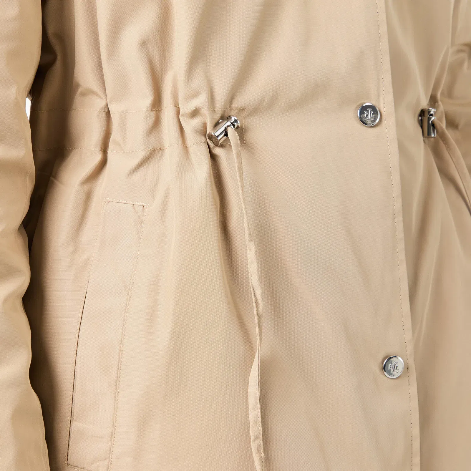 Water-Resistant Adjustable Rain Anorak