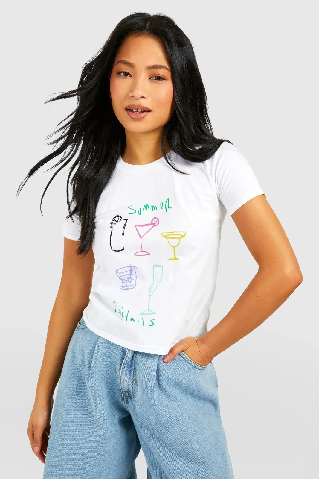 Petite Summer Cocktails Baby T-Shirt
