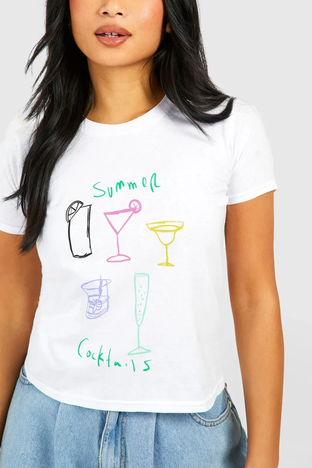 Petite Summer Cocktails Baby T-Shirt