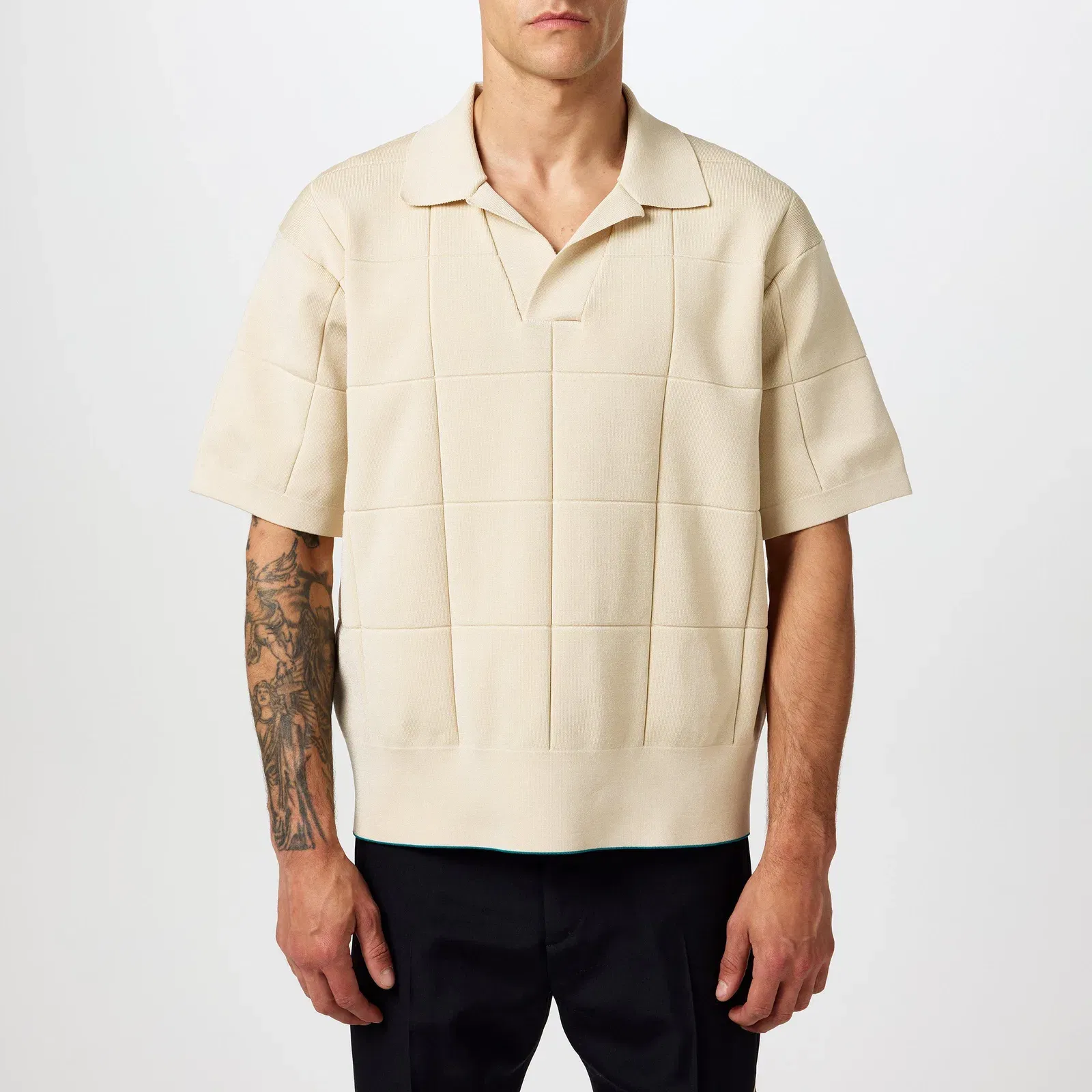Jacquemas Le Bacino Short-Sleeve Polo Shirt