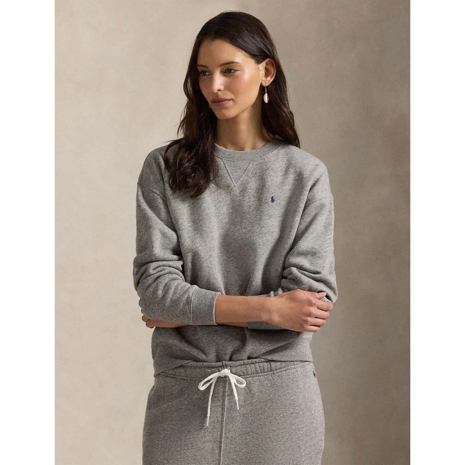 Fleece Crew Sweater