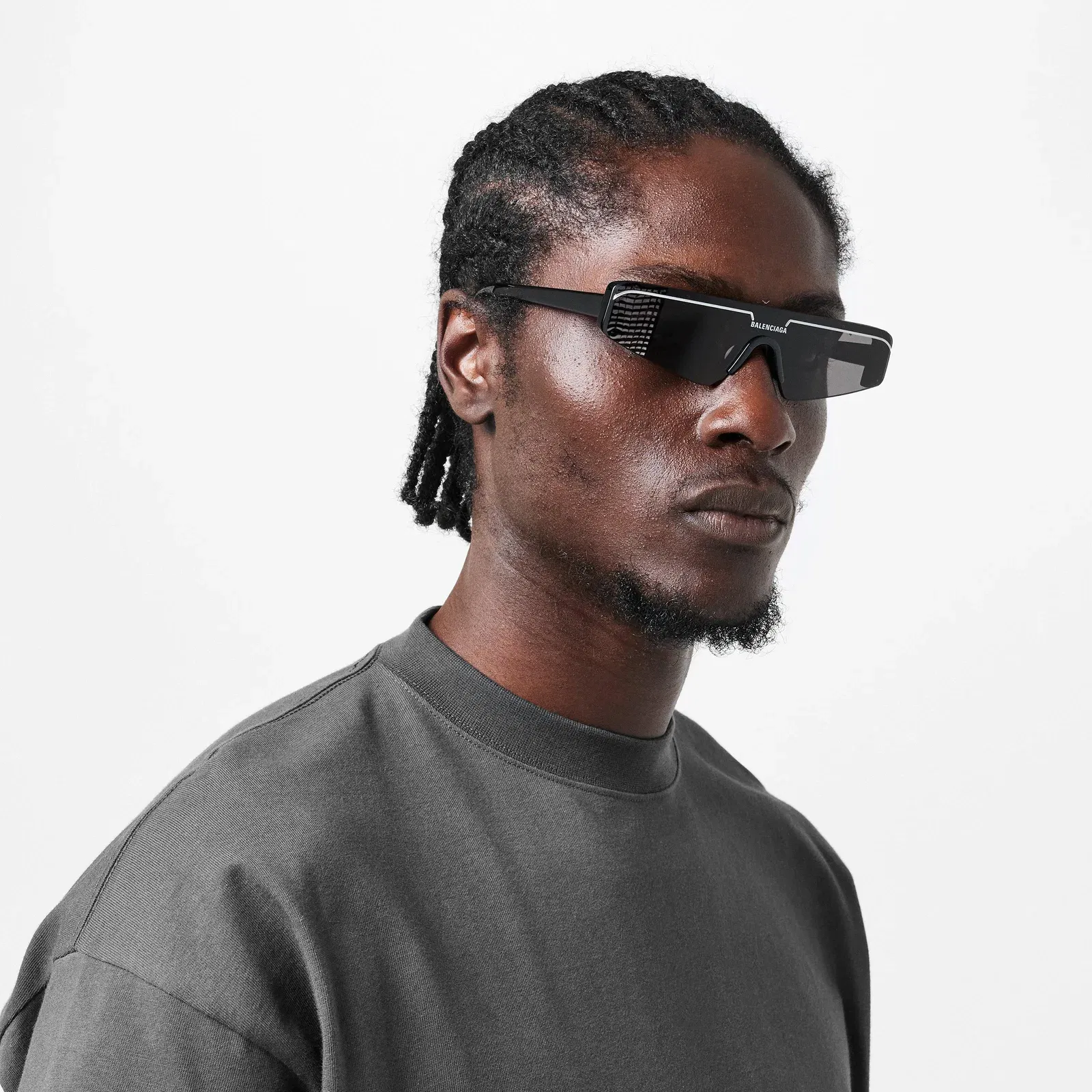 Rectangle Logo Sunglasses