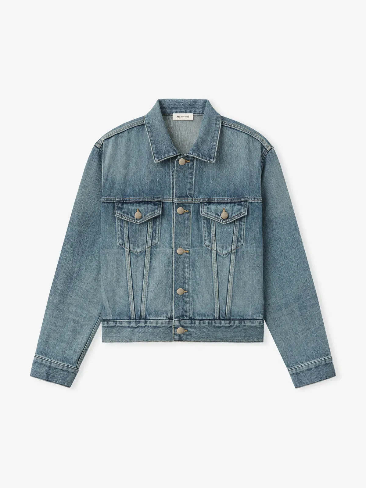 Essentials Classic Trucker Jacket Medium Indigo