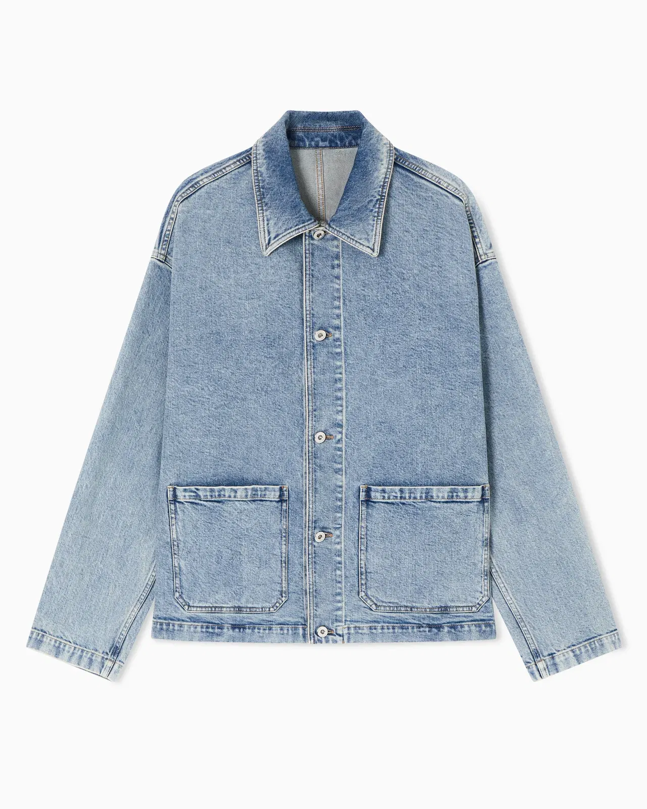 Emporio Armani Icon stretch drill jacket