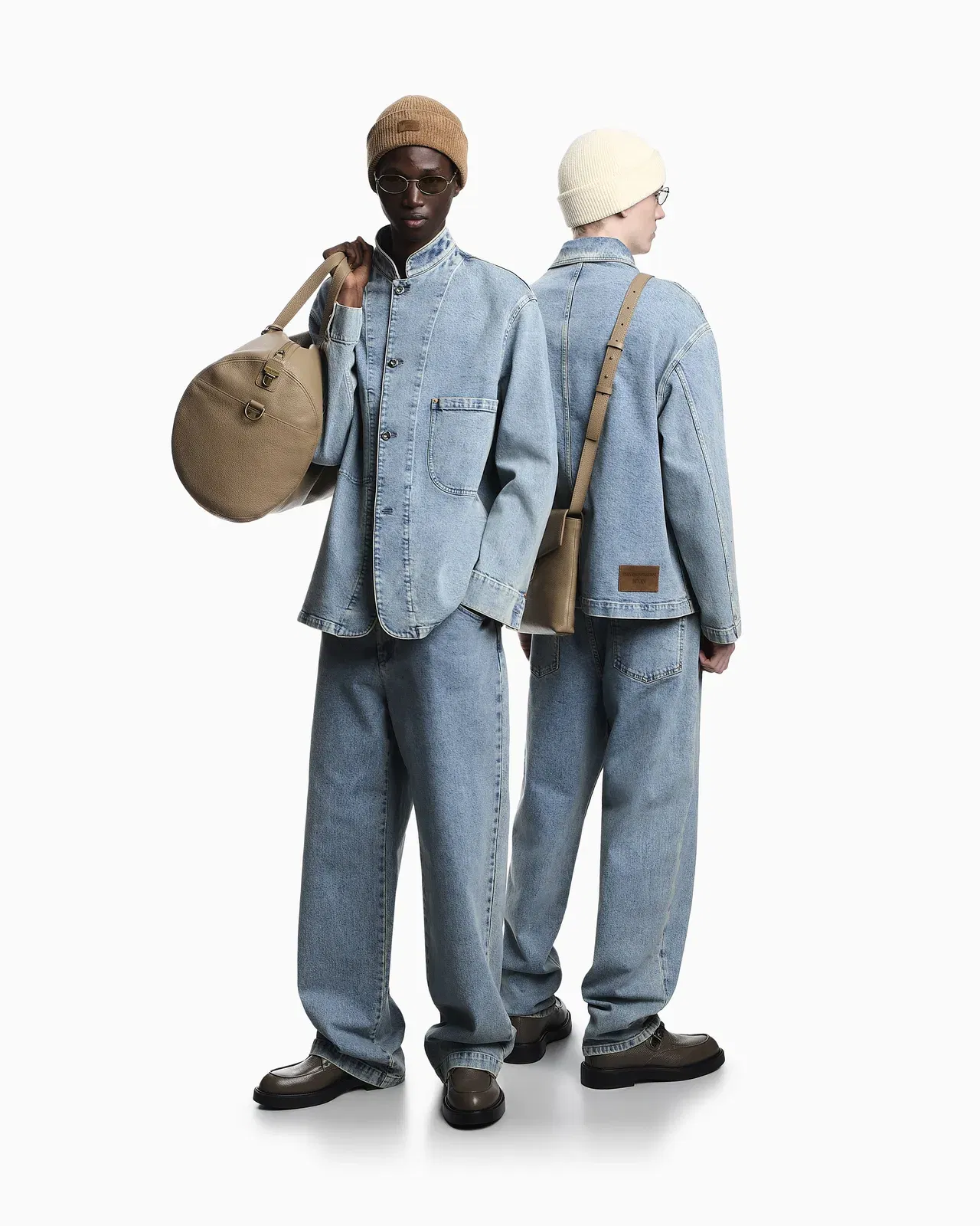 Emporio Armani Icon stretch drill jacket