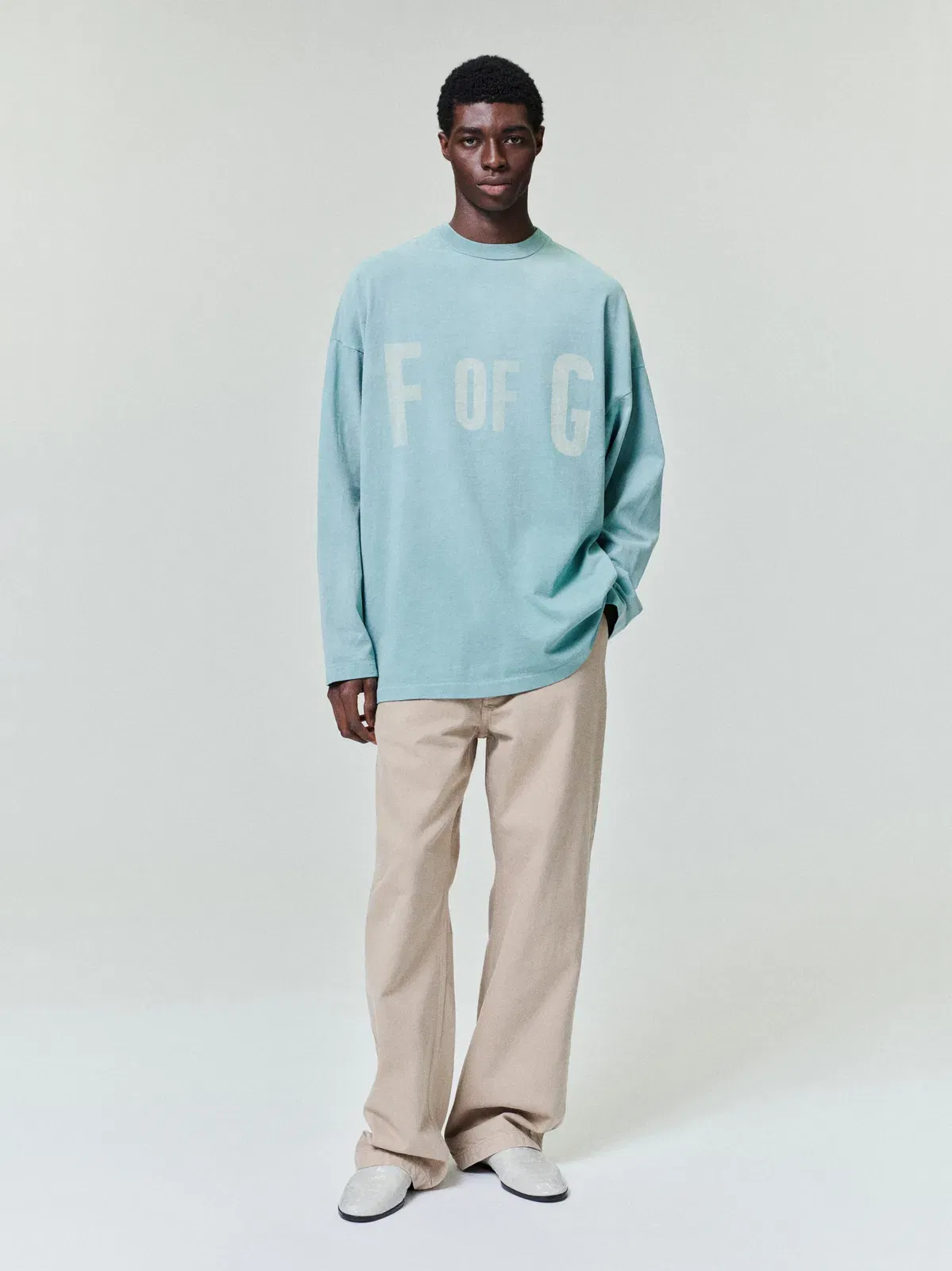 Essentials F Of G, 43 Long Sleeve T-Shirt Sky