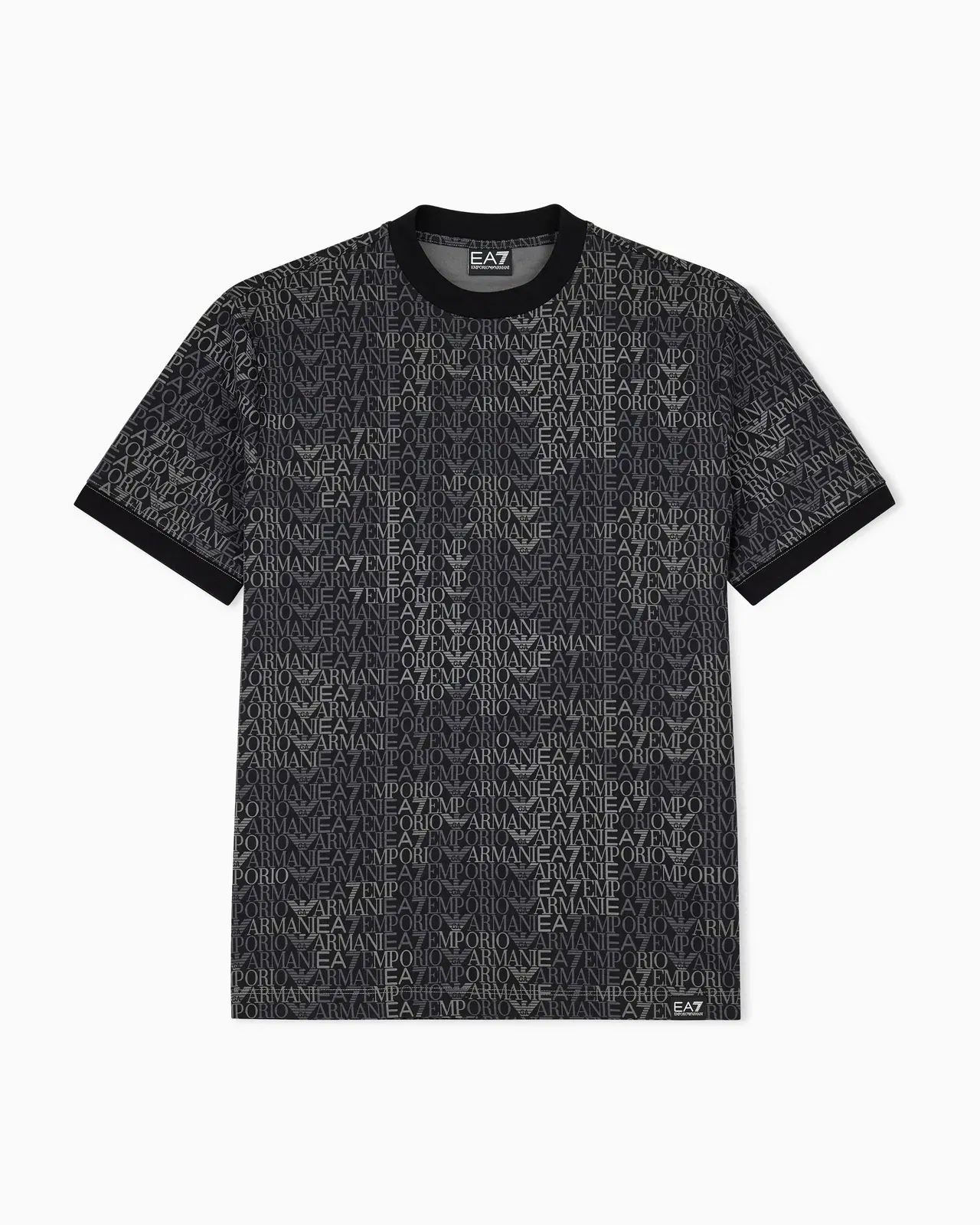 EA7 T-shirt Logo Series regular fit cotton jersey