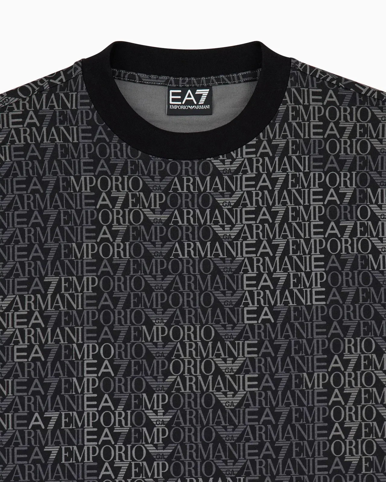 EA7 T-shirt Logo Series regular fit cotton jersey