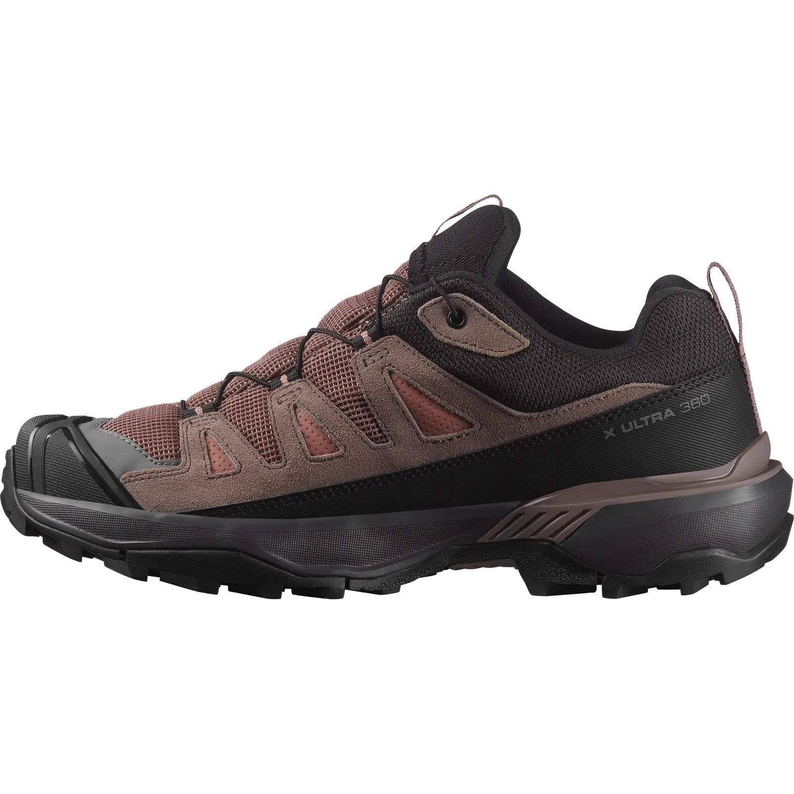Salomon X Ultra 360 Leather Gore-Tex Hiking & Backpacking Shoes Womens Cognac