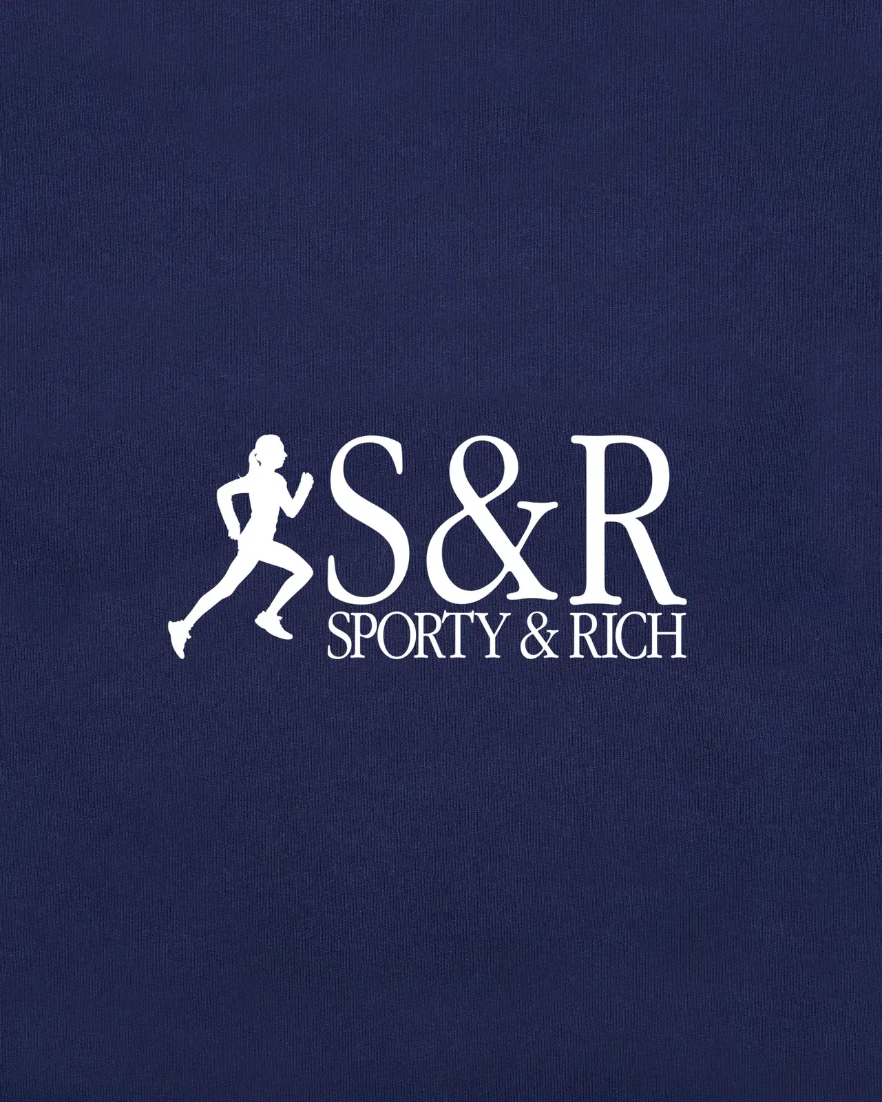 SR Runner Biker Short - Light Navy/White