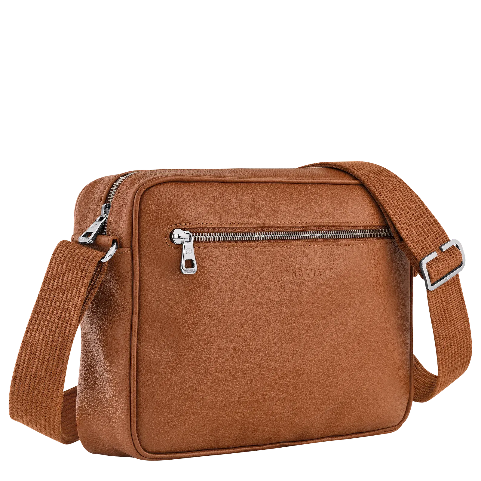 Longchamp Le Foulonné M Camera bag Caramel