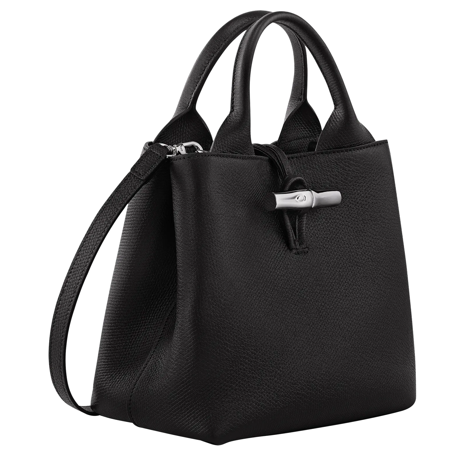 Longchamp Le Roseau S Handbag Black