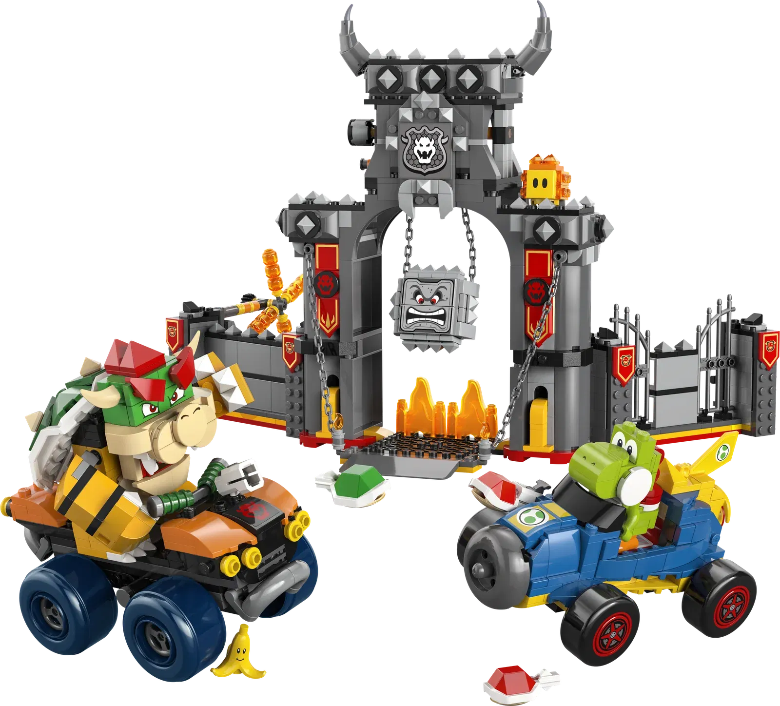 Lego Mario Kart Bowsers Castle