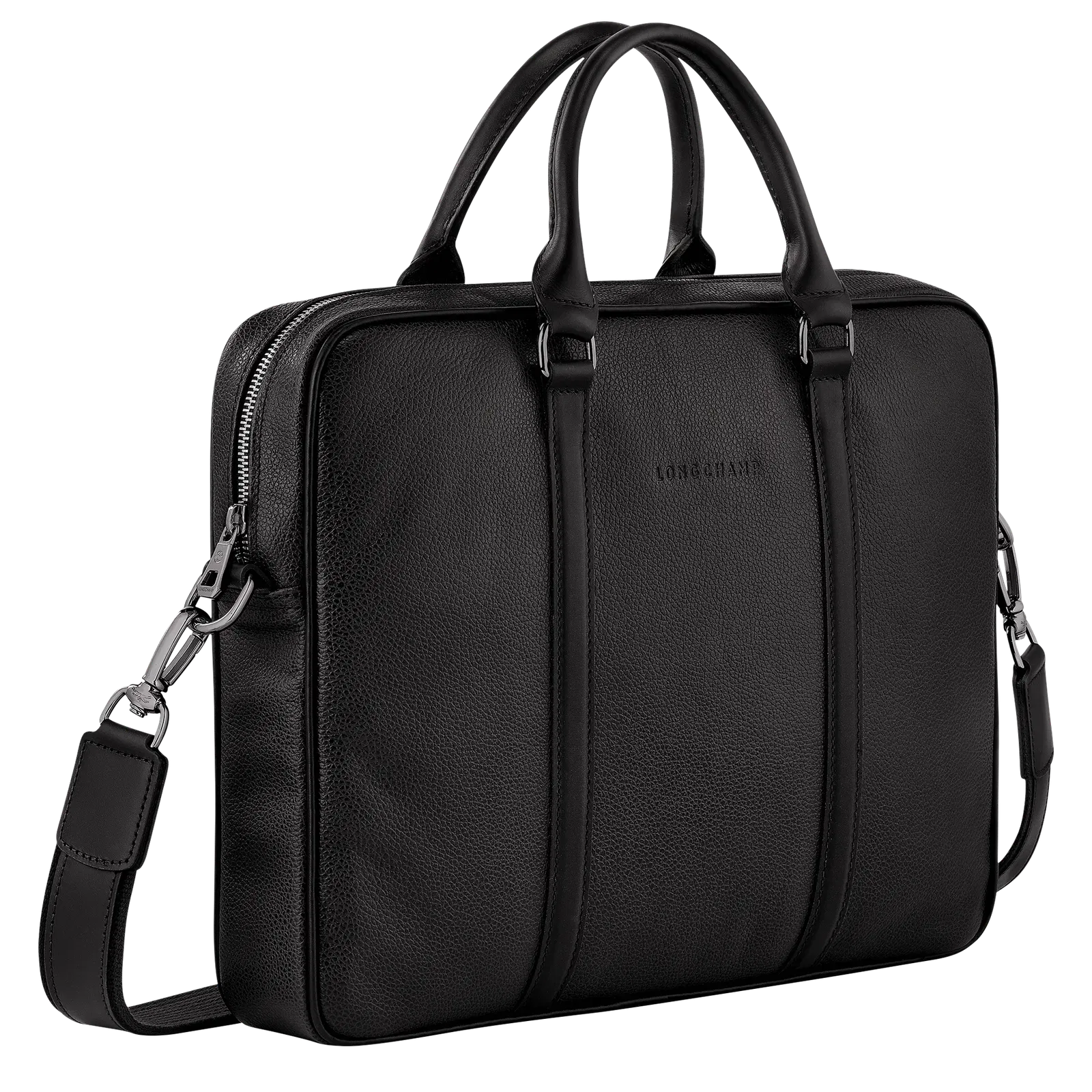 Longchamp Le Foulonné XS Briefcase Black