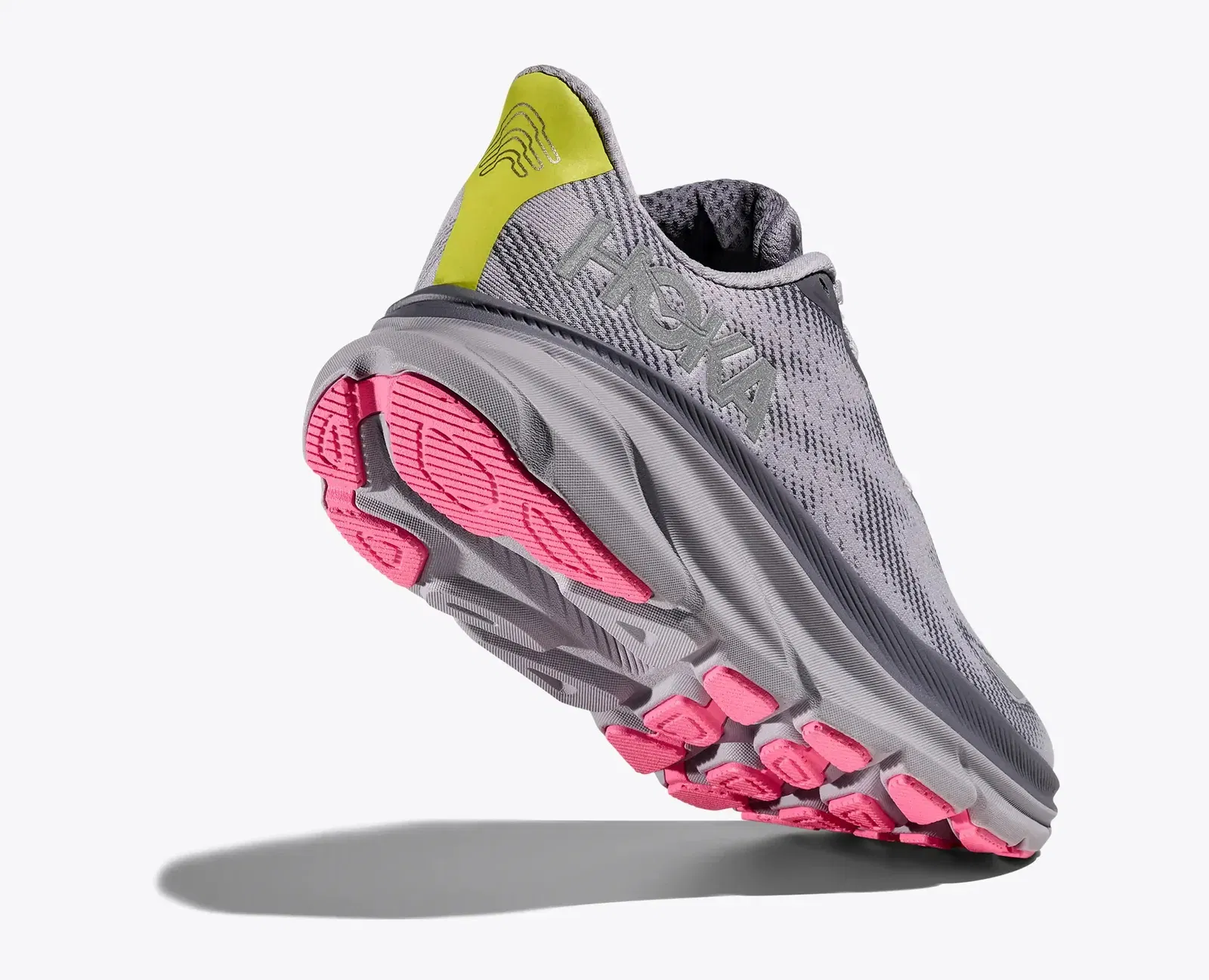 Hoka Women'S Clifton 9 Gtx Grey Skies Foggy Grey
