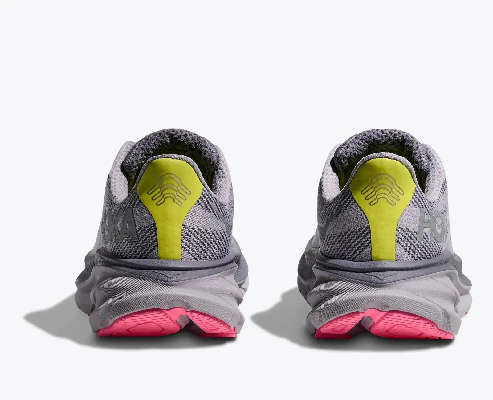 Hoka Women'S Clifton 9 Gtx Grey Skies Foggy Grey