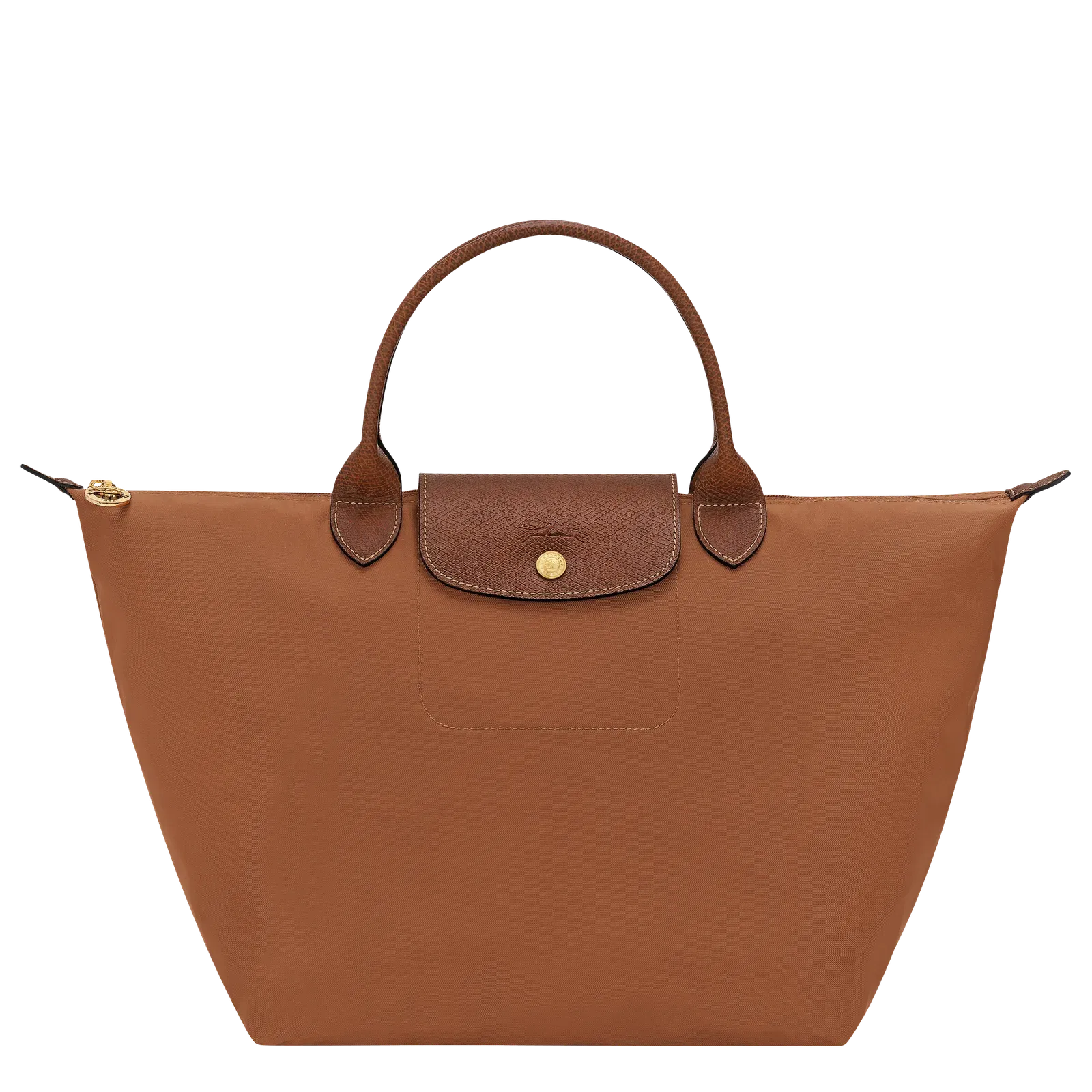 Longchamp Le Pliage Original M Handbag Cognac