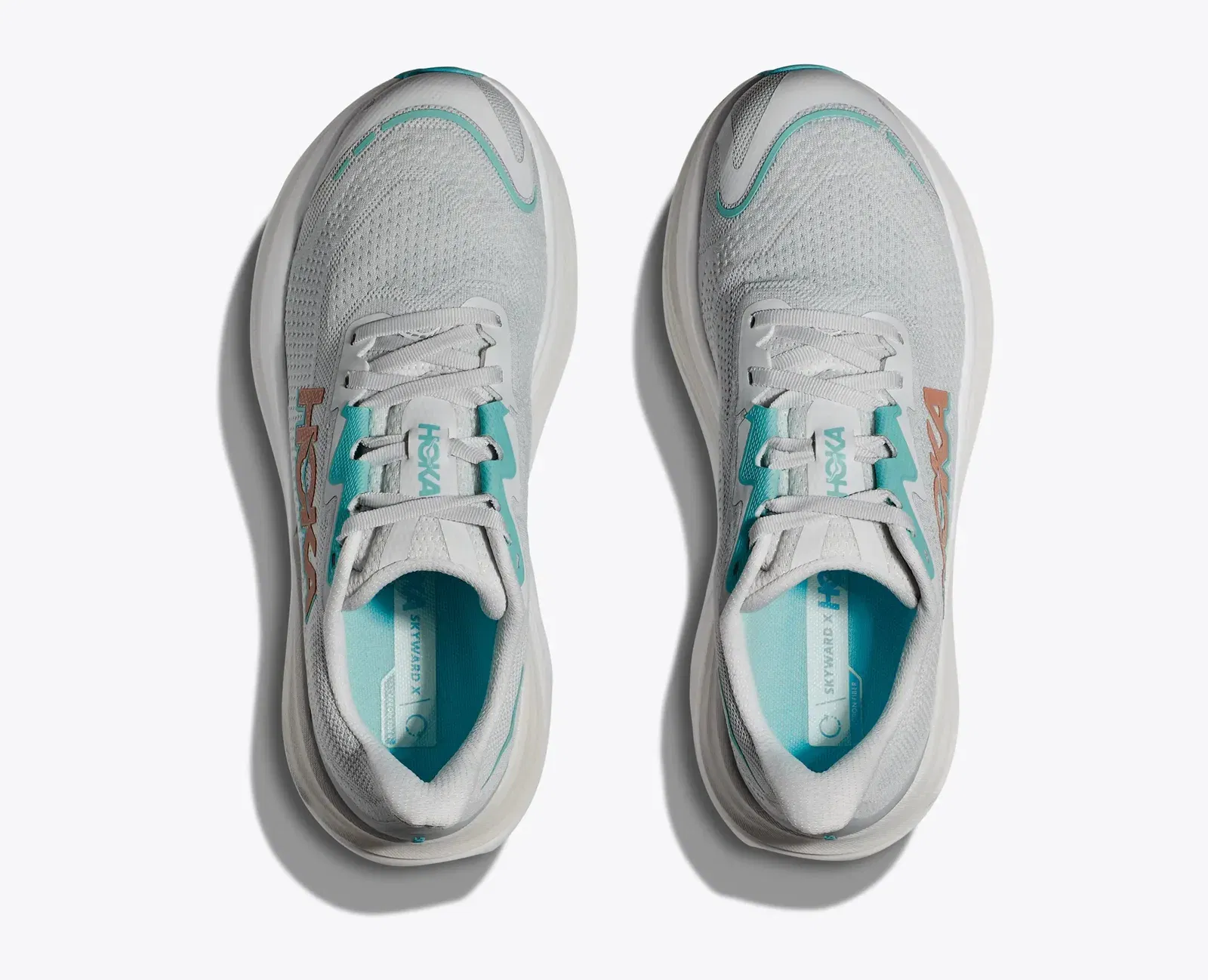 Hoka Women'S Skyward X Cosmic Grey Rose Gold