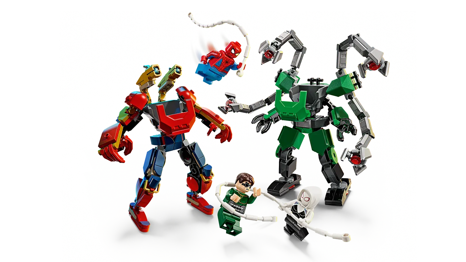 Lego Mech Battle SpiderMan vs Doc Ock