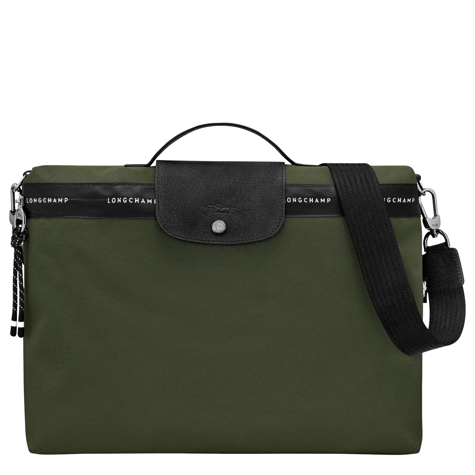 Longchamp Le Pliage Energy Briefcase Khaki