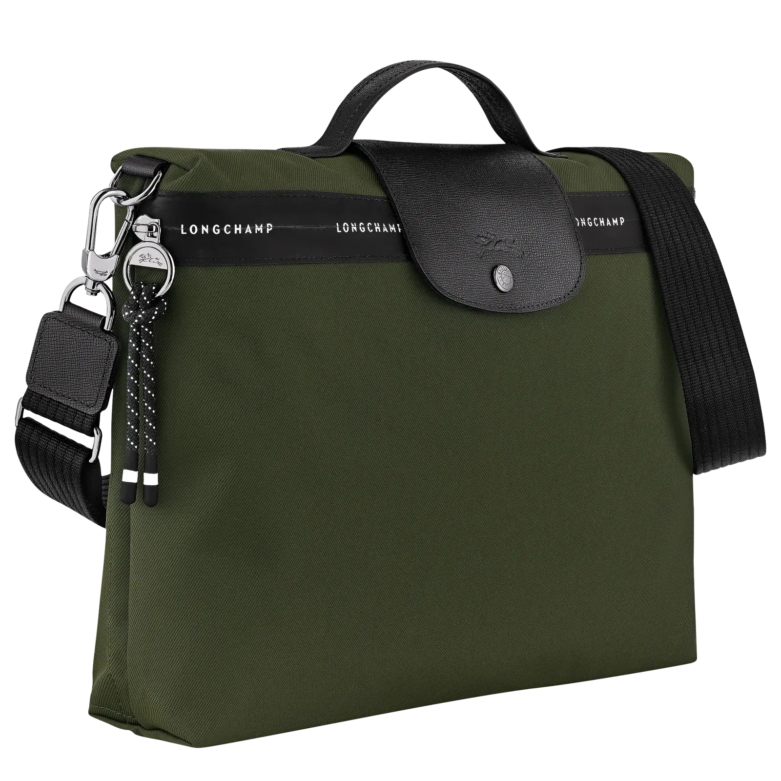 Longchamp Le Pliage Energy Briefcase Khaki