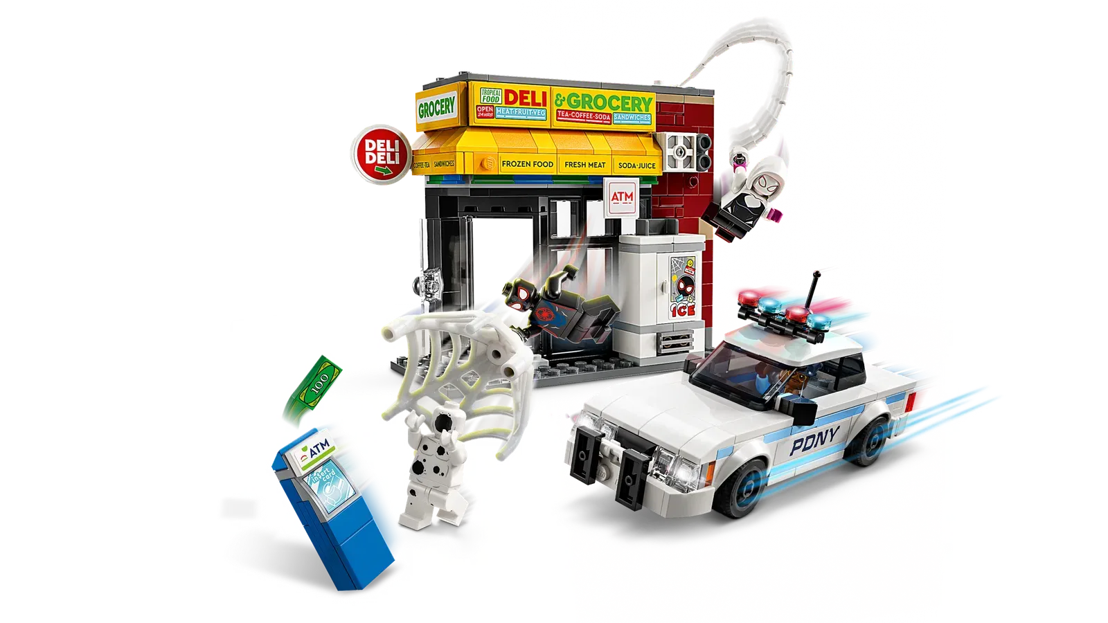 Lego SpiderVerse Miles Morales vs The Spot