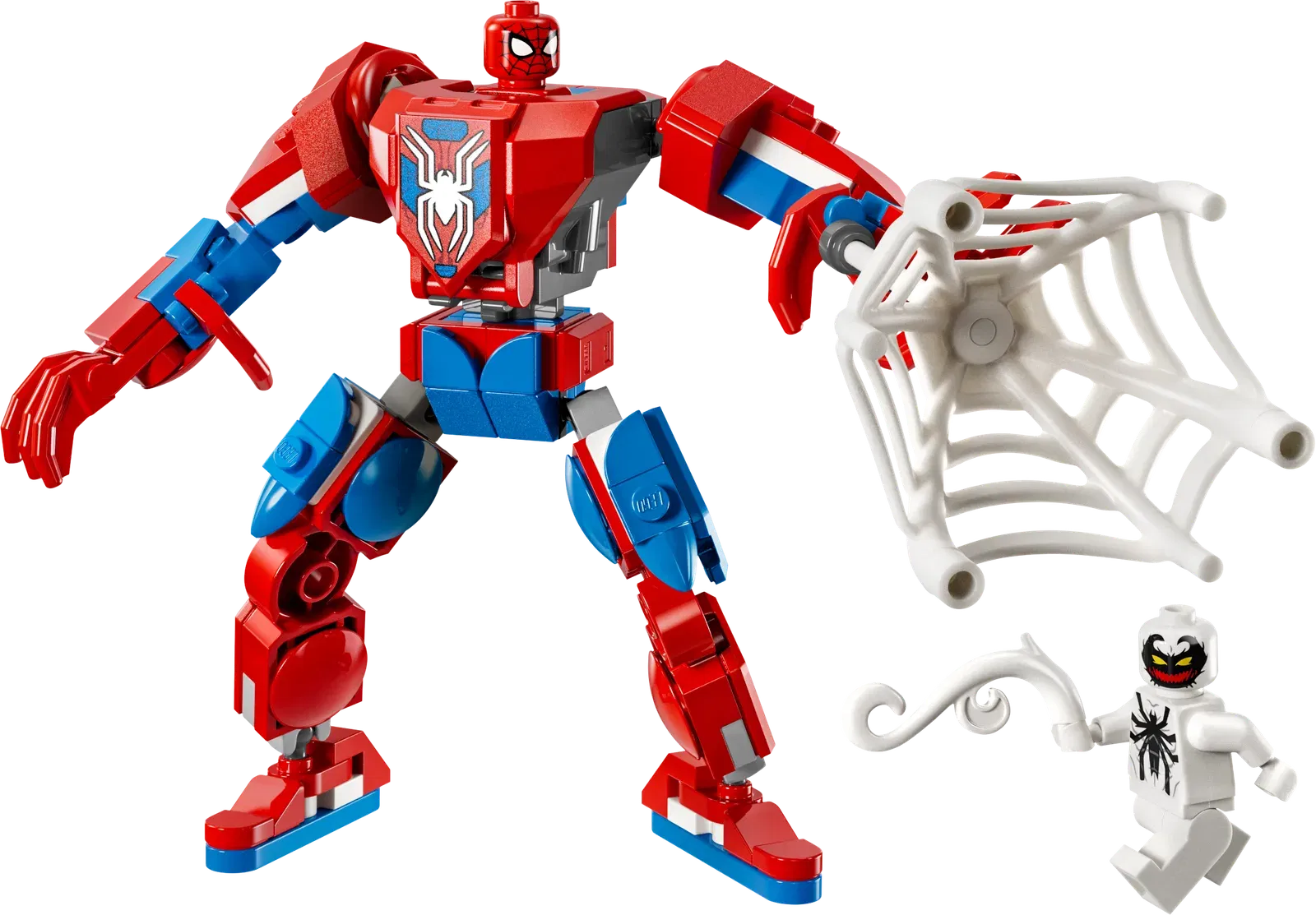Lego SpiderMan Mech vs AntiVenom