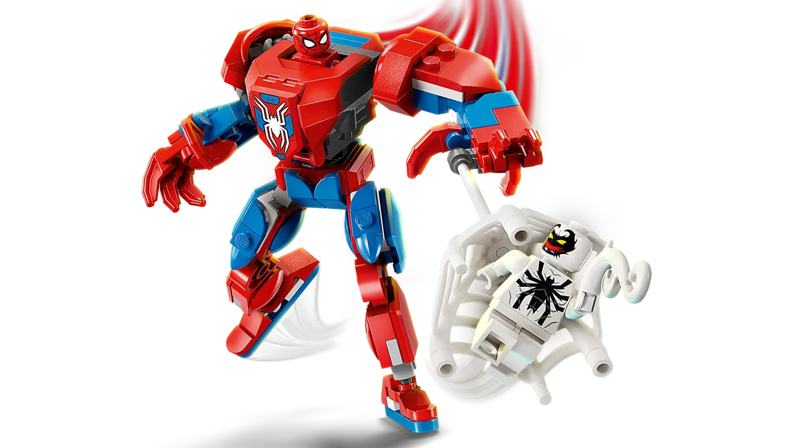 Lego SpiderMan Mech vs AntiVenom