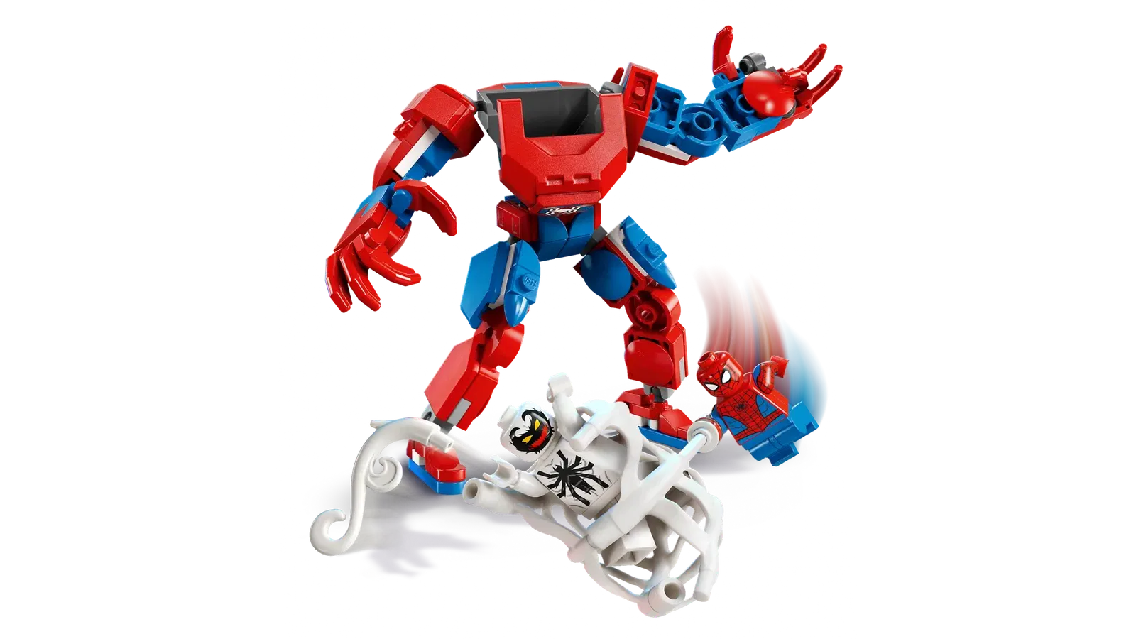 Lego SpiderMan Mech vs AntiVenom