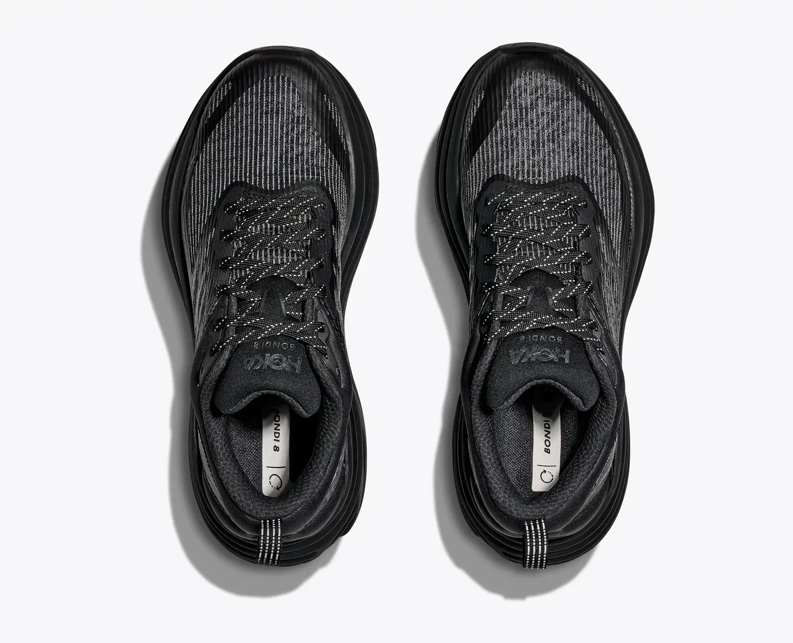 Hoka Stealth Tech Bondi 8 Caged Black Black