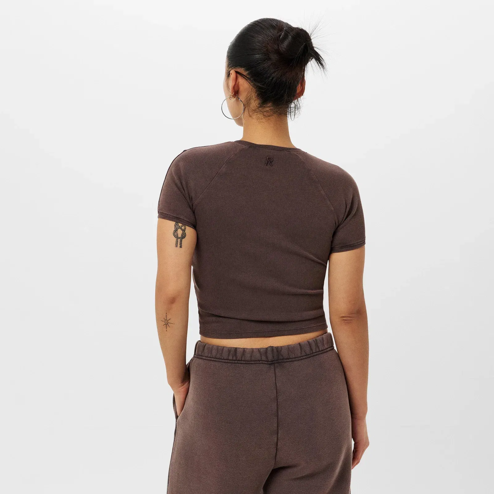 Cropped Slim Fit Baby T-Shirt