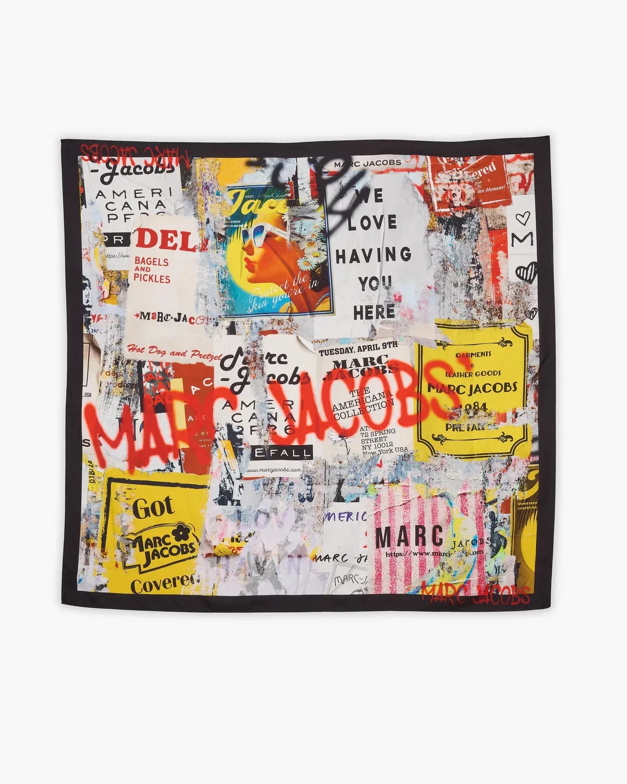 Americana Silk Scarf