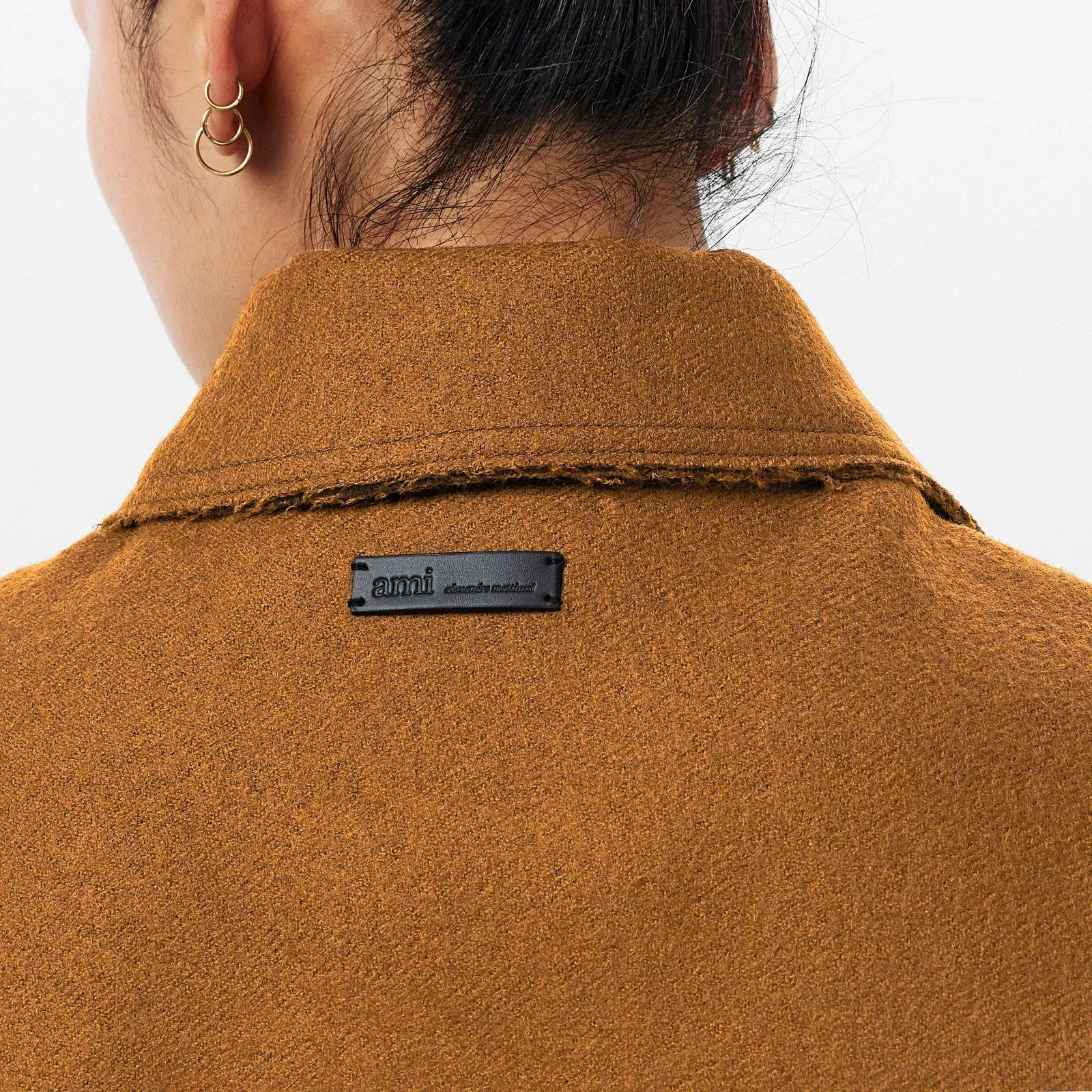 Suede Long Sleeve Shirt