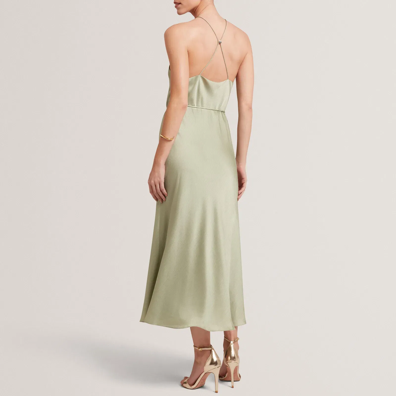 Ted Baker Halter Neck Midi Dress
