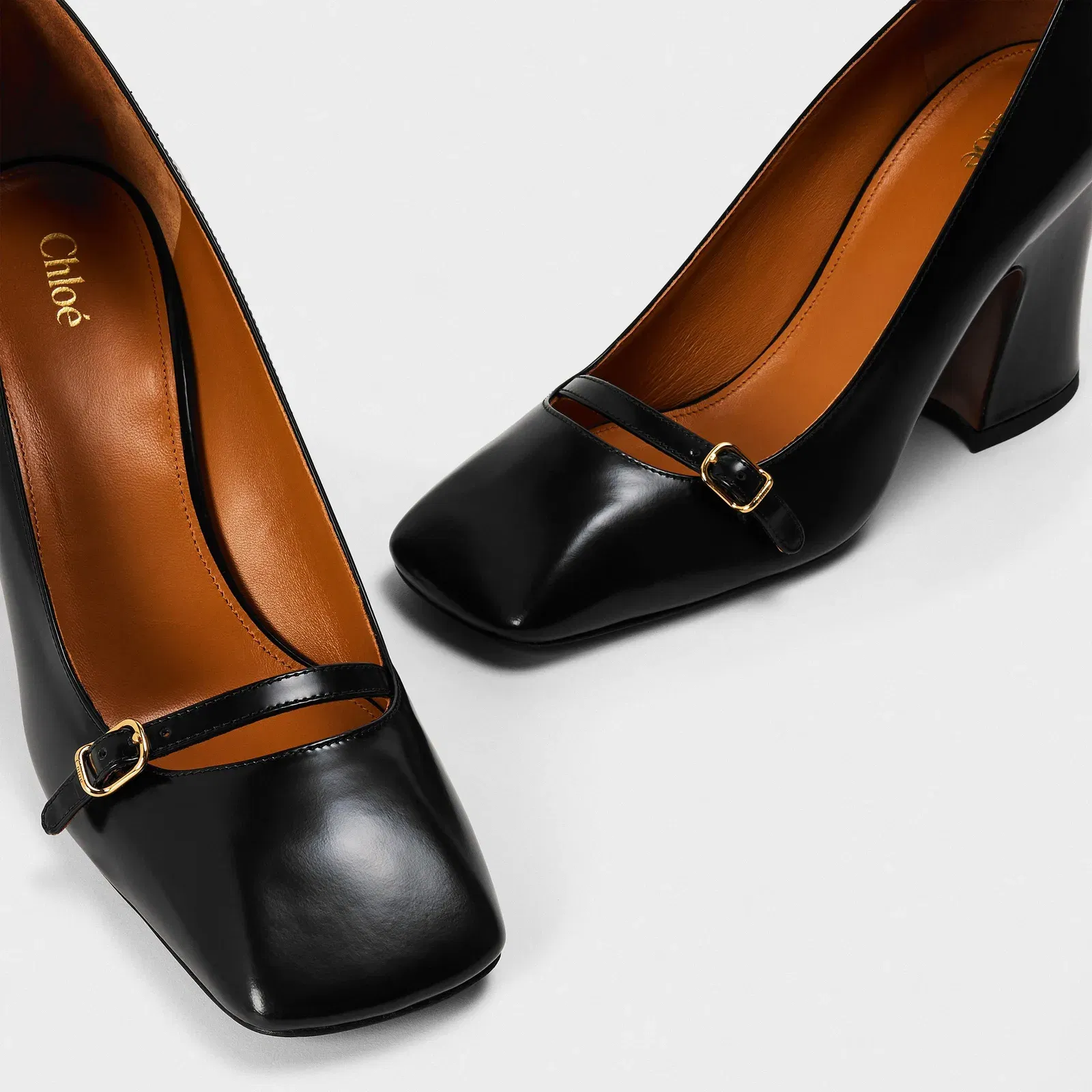 Janis Buckle Fastening Cushioned Mary Janes