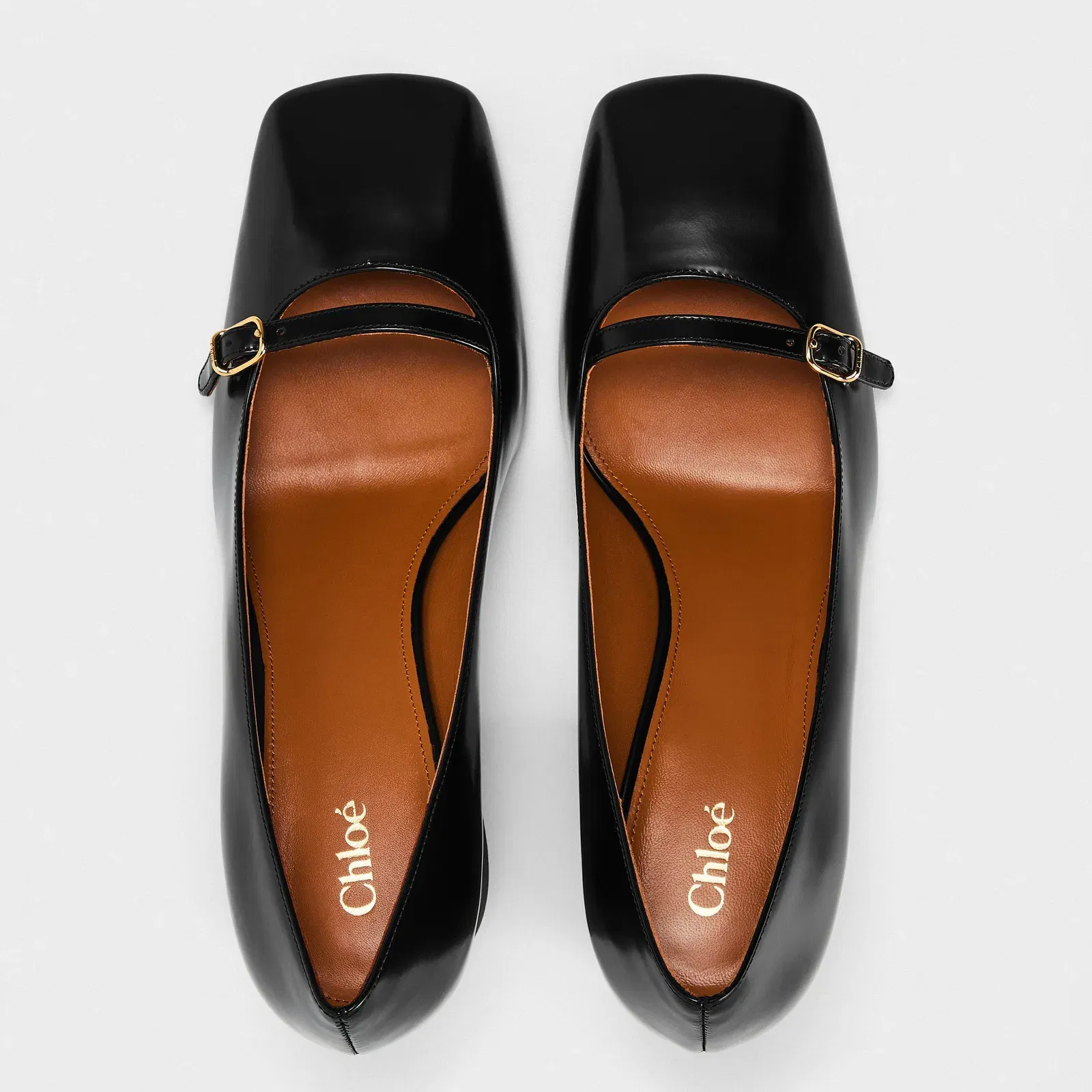 Janis Buckle Fastening Cushioned Mary Janes