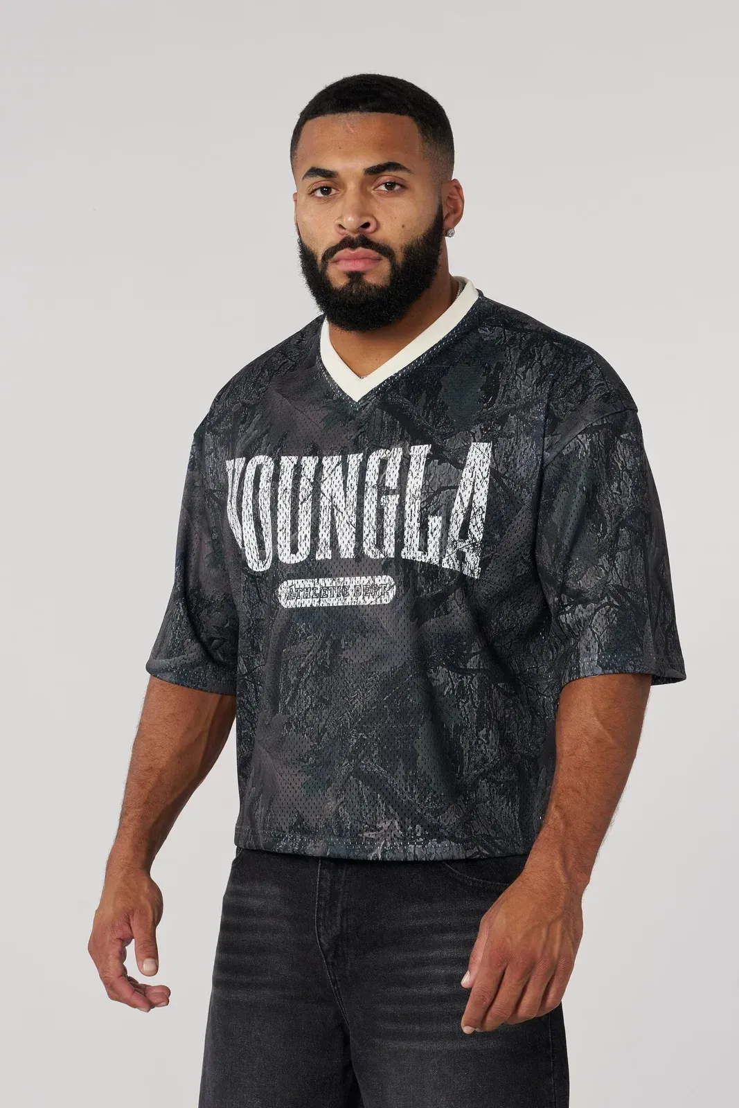 4187 - Varsity Football Cropped Jersey