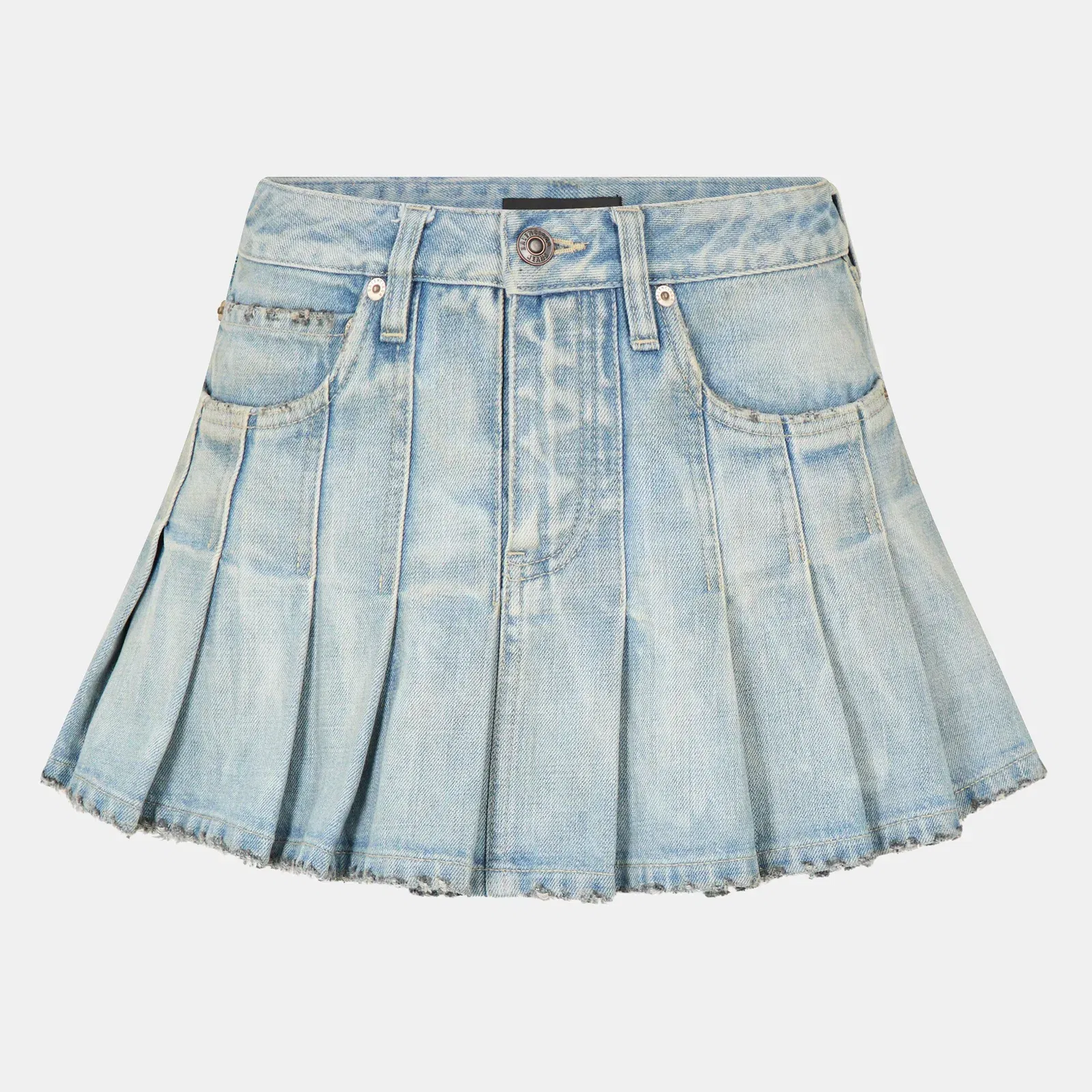 Pleated Mini Skirt
