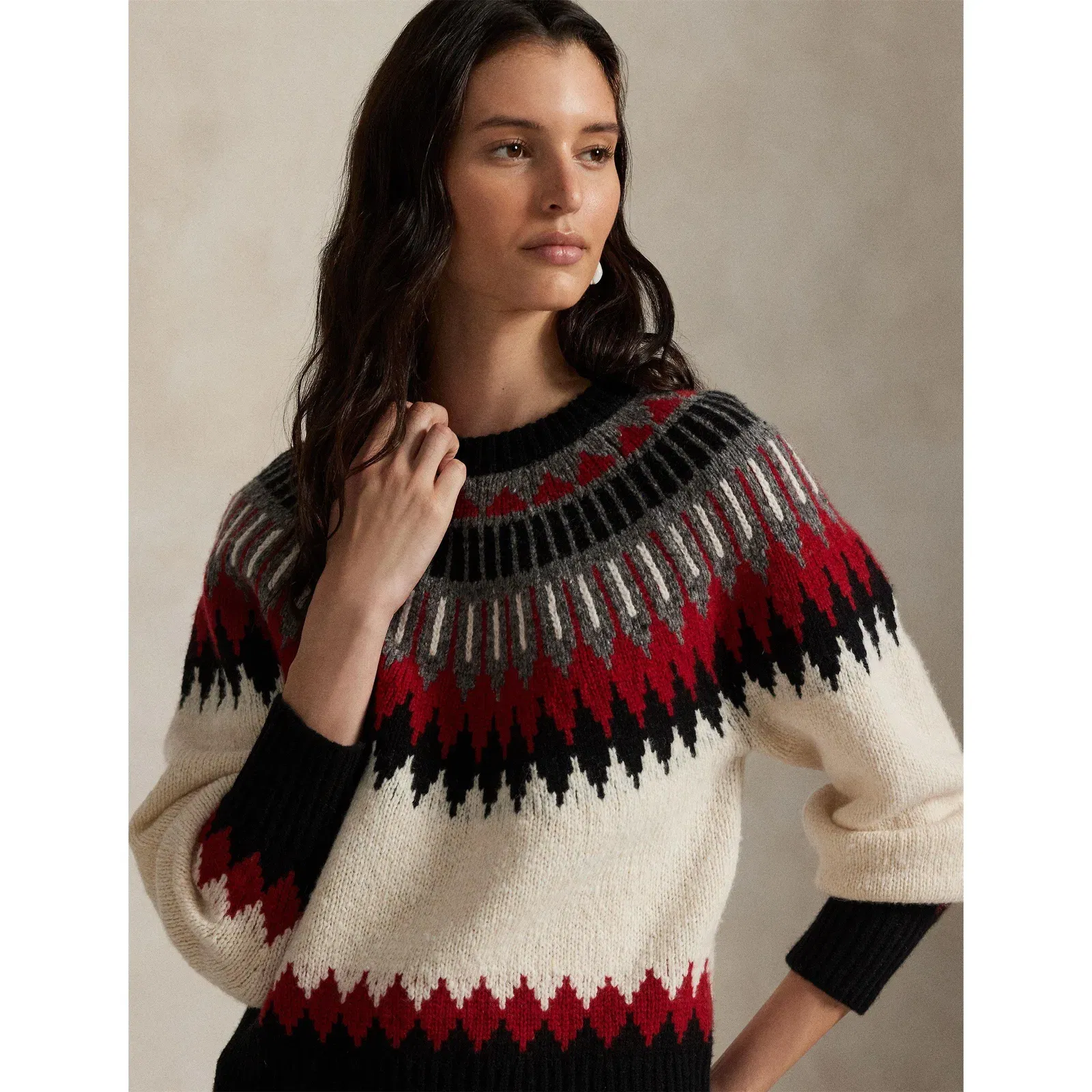 Fair Isle Crew Neck Jumper